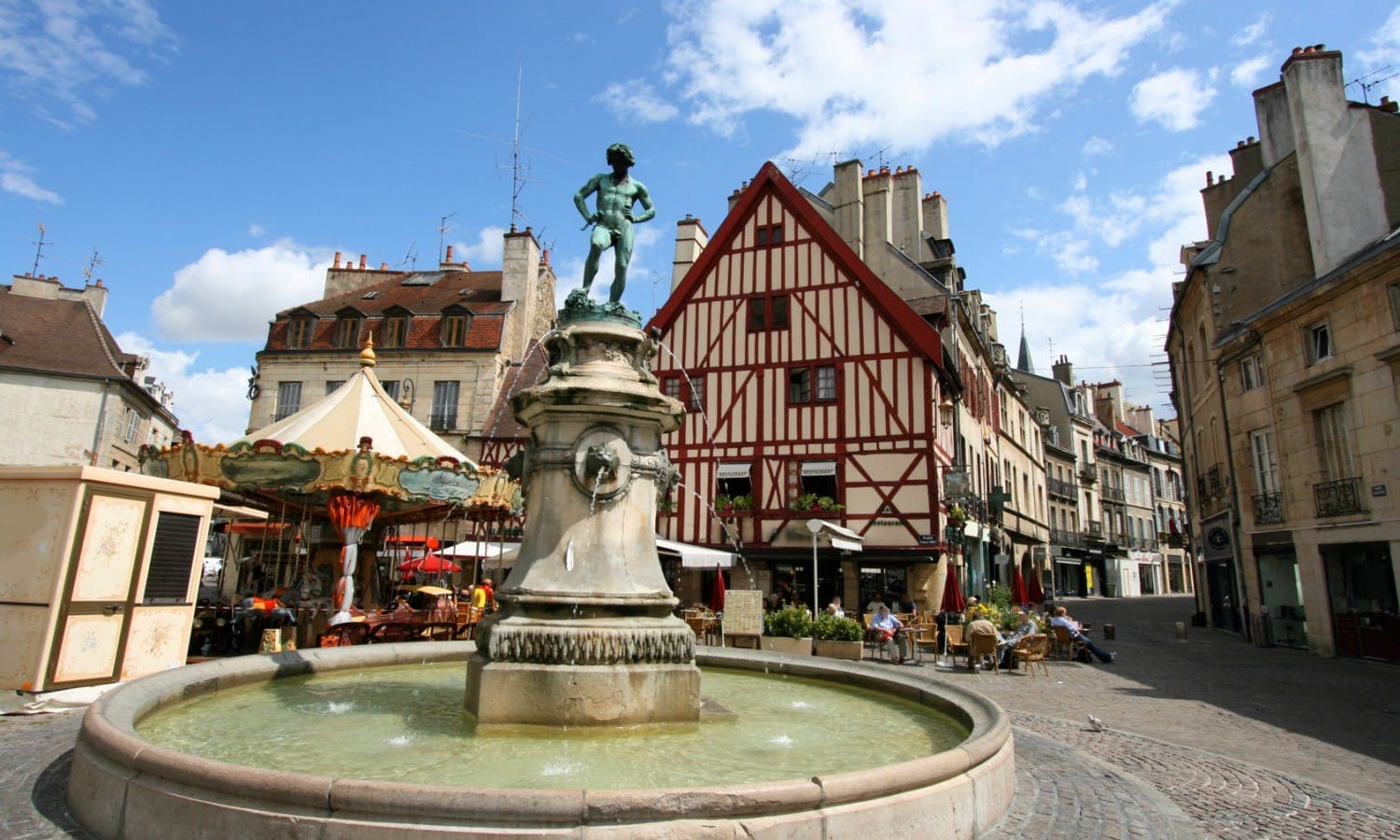 Dijon city view