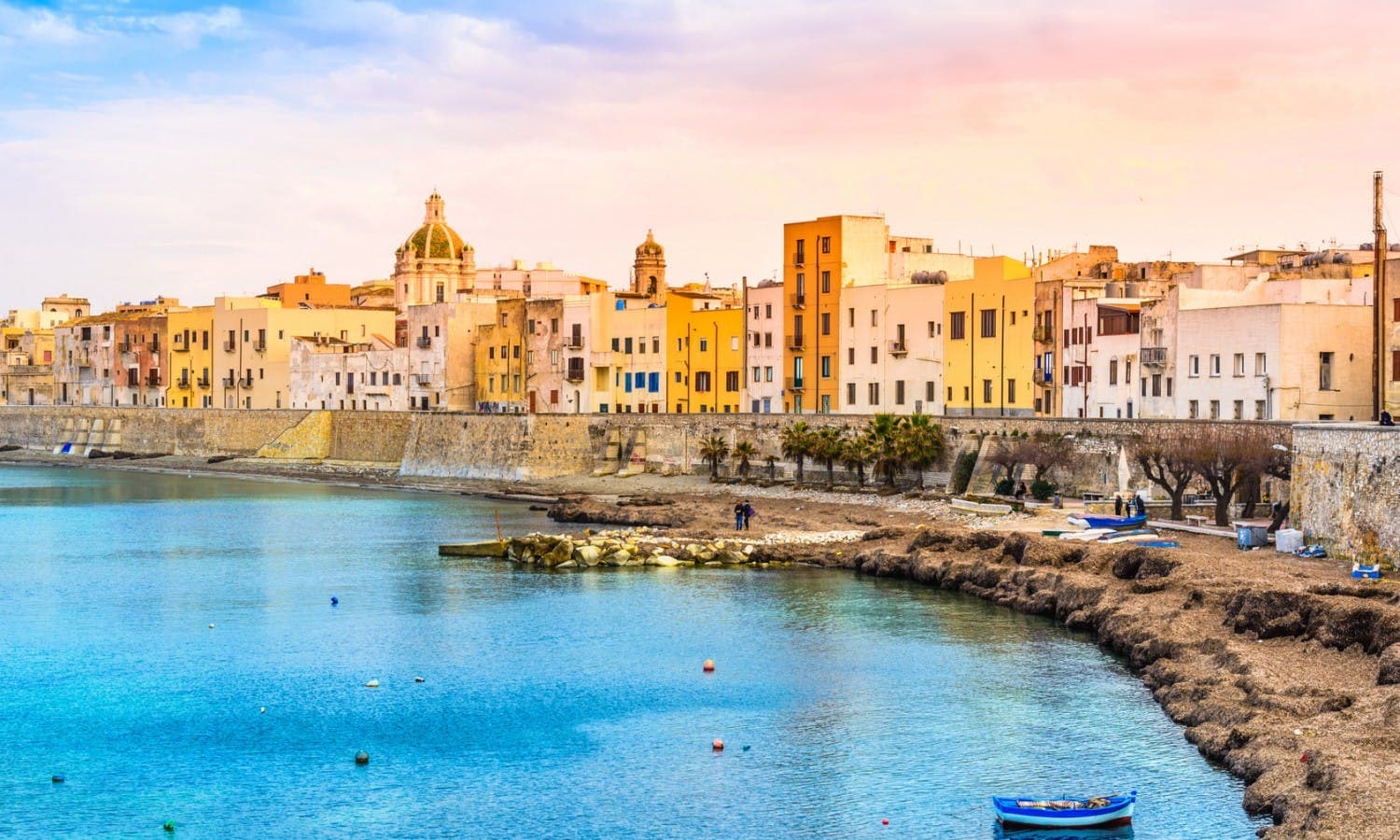 Trapani city view