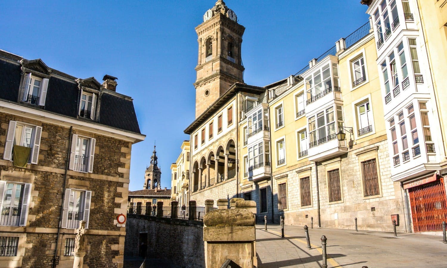 Vitoria-Gasteiz city view