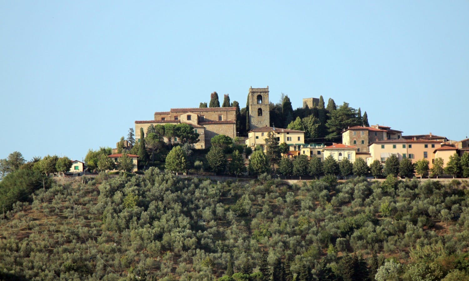Montecatini Terme city view