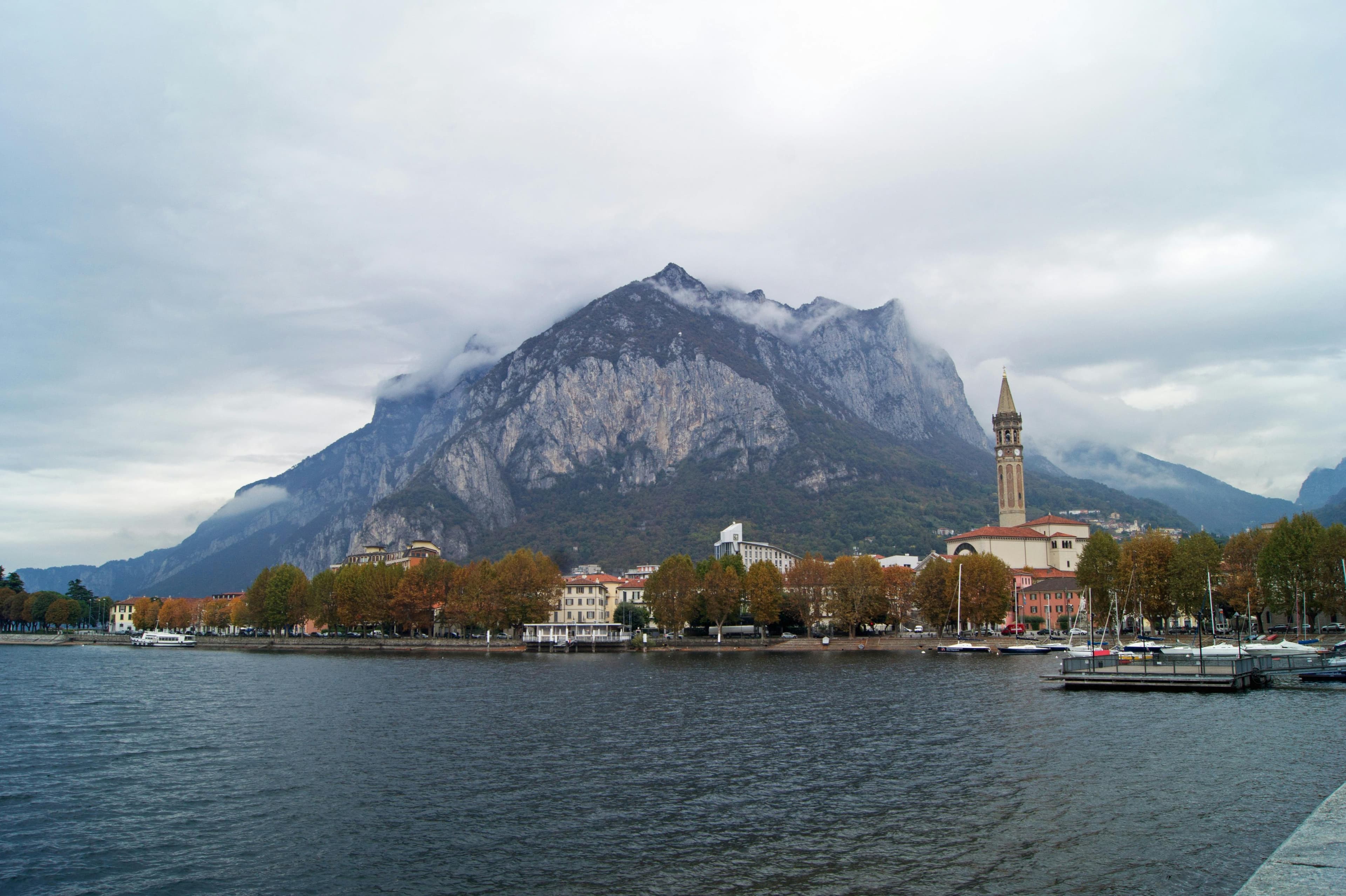 Lecco city view