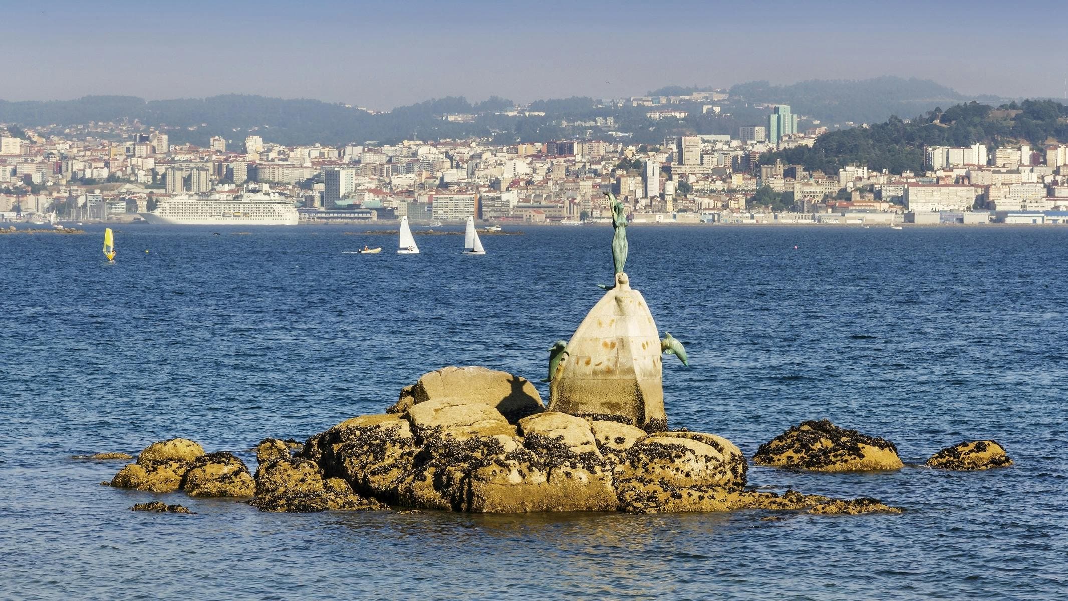 Vigo city view