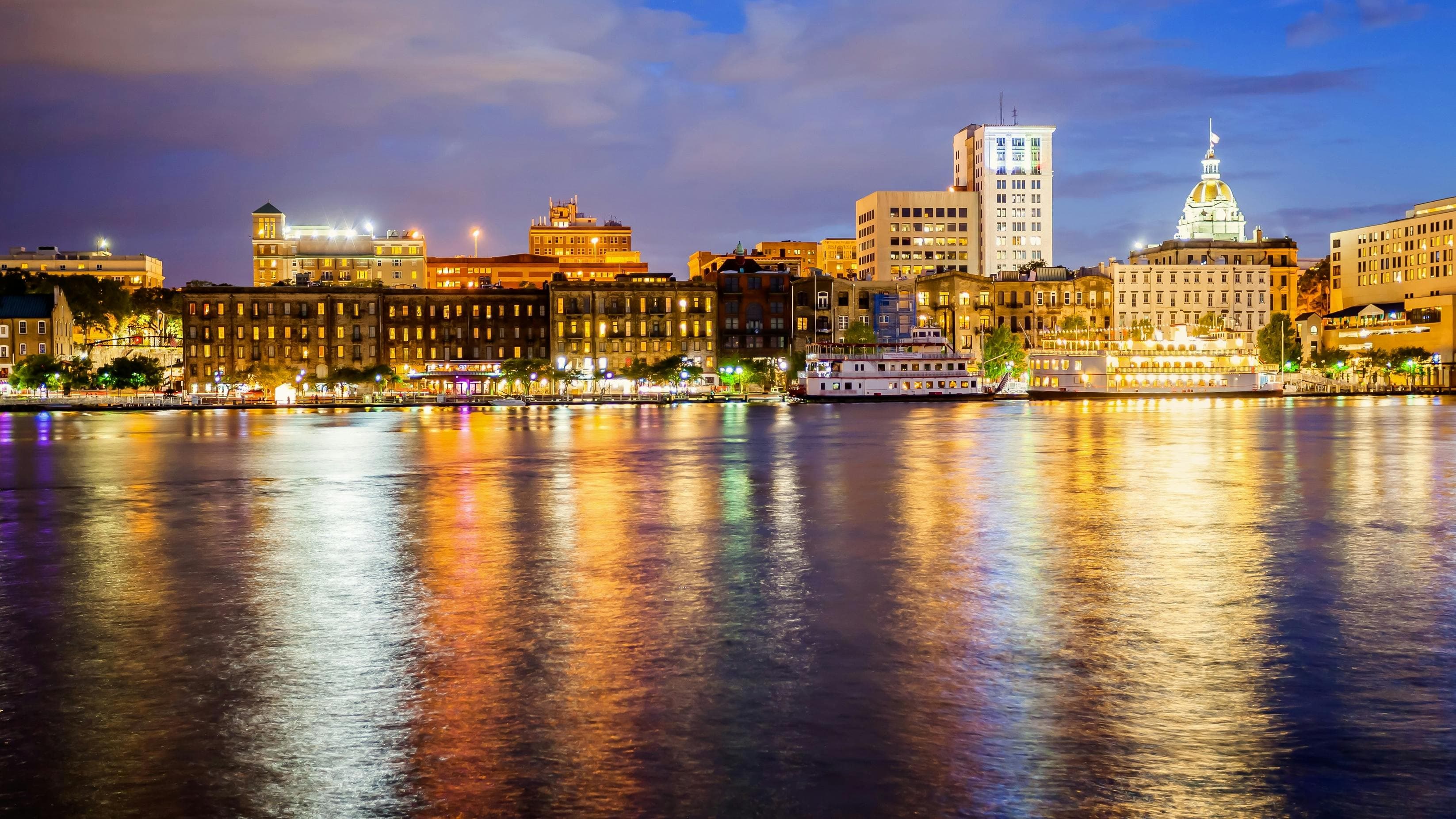 Savannah city view