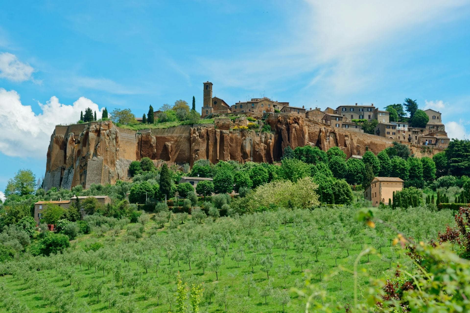 Orvieto city view