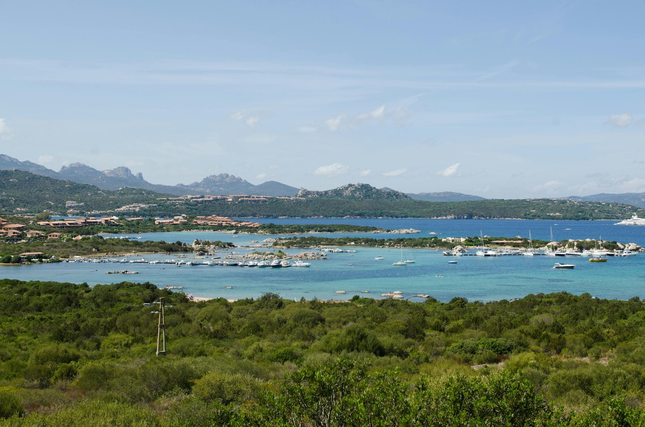 Olbia city view