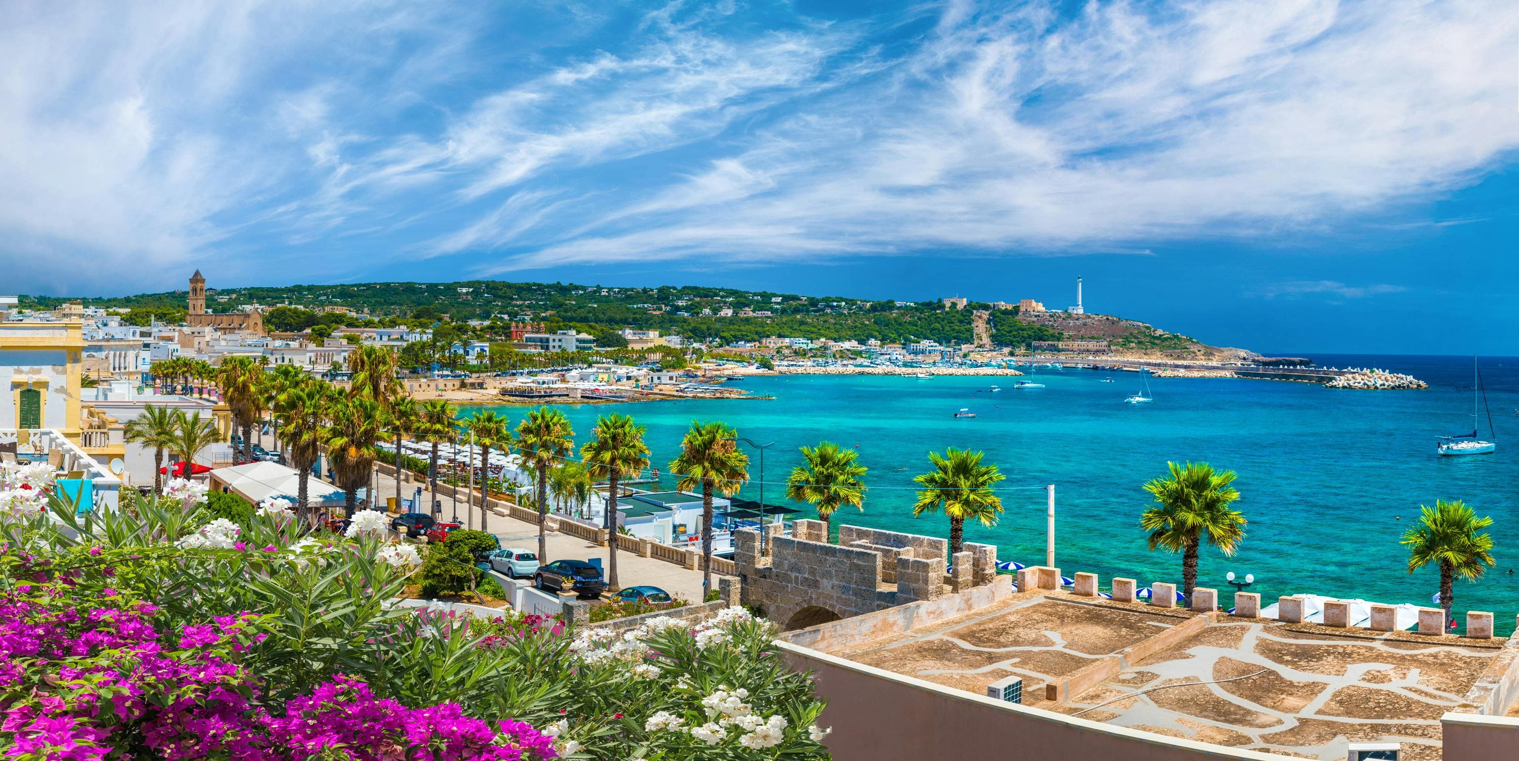 Leuca city view