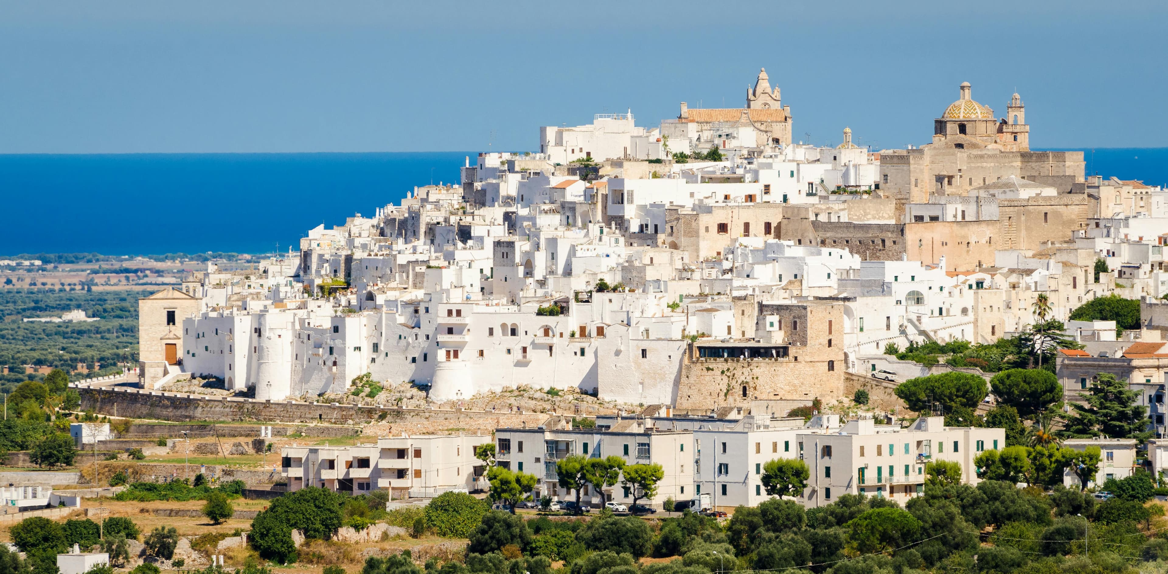 Ostuni city view