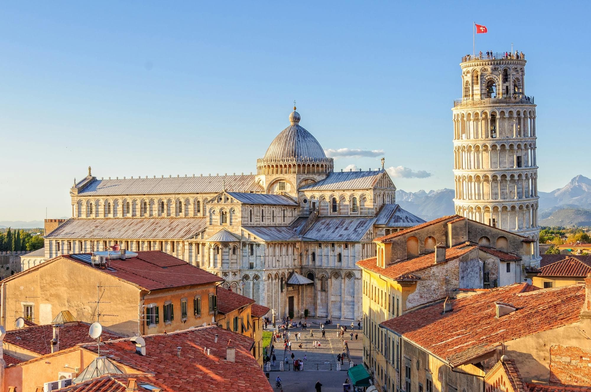 Pisa city view