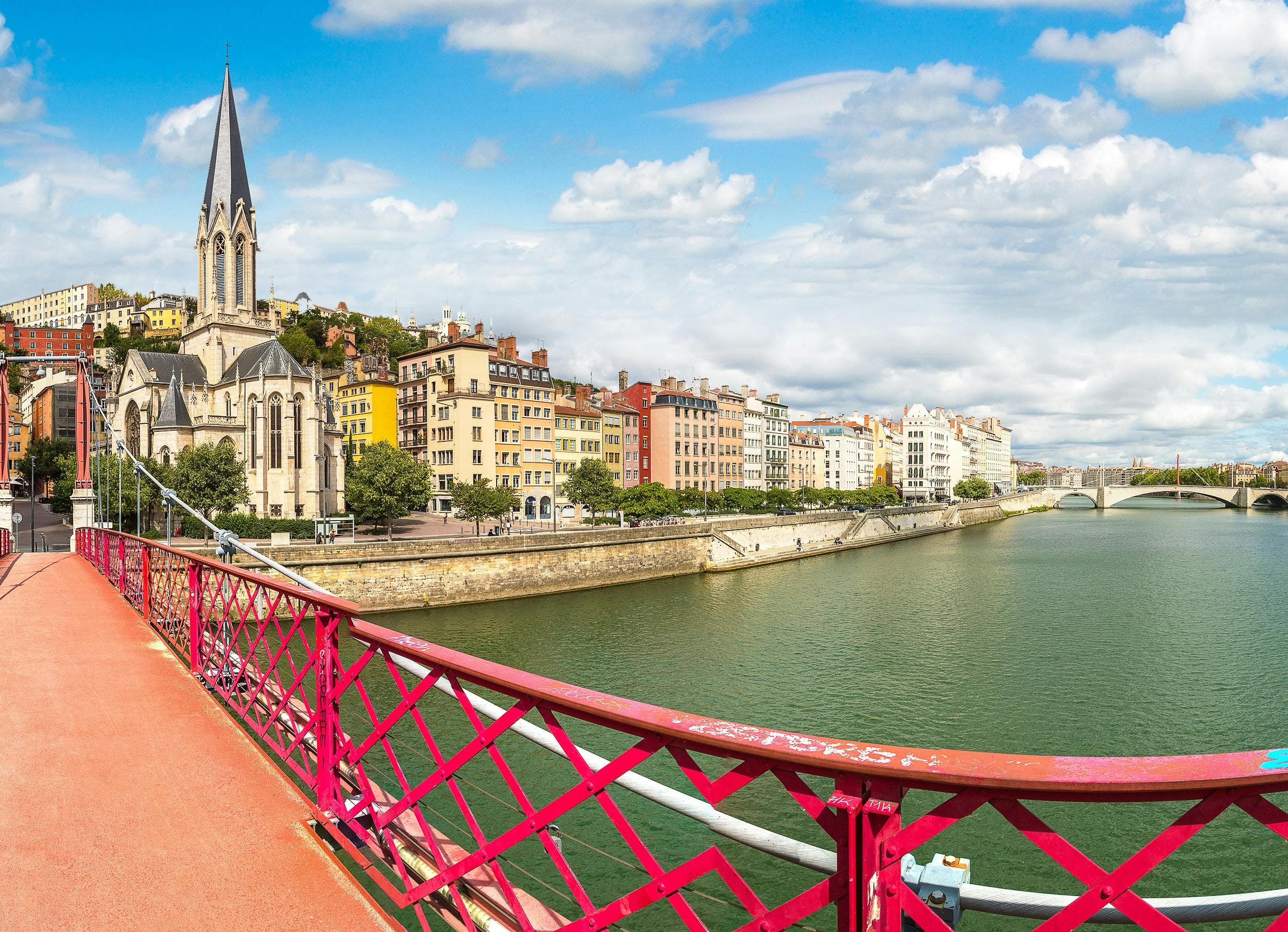 Lyon city view