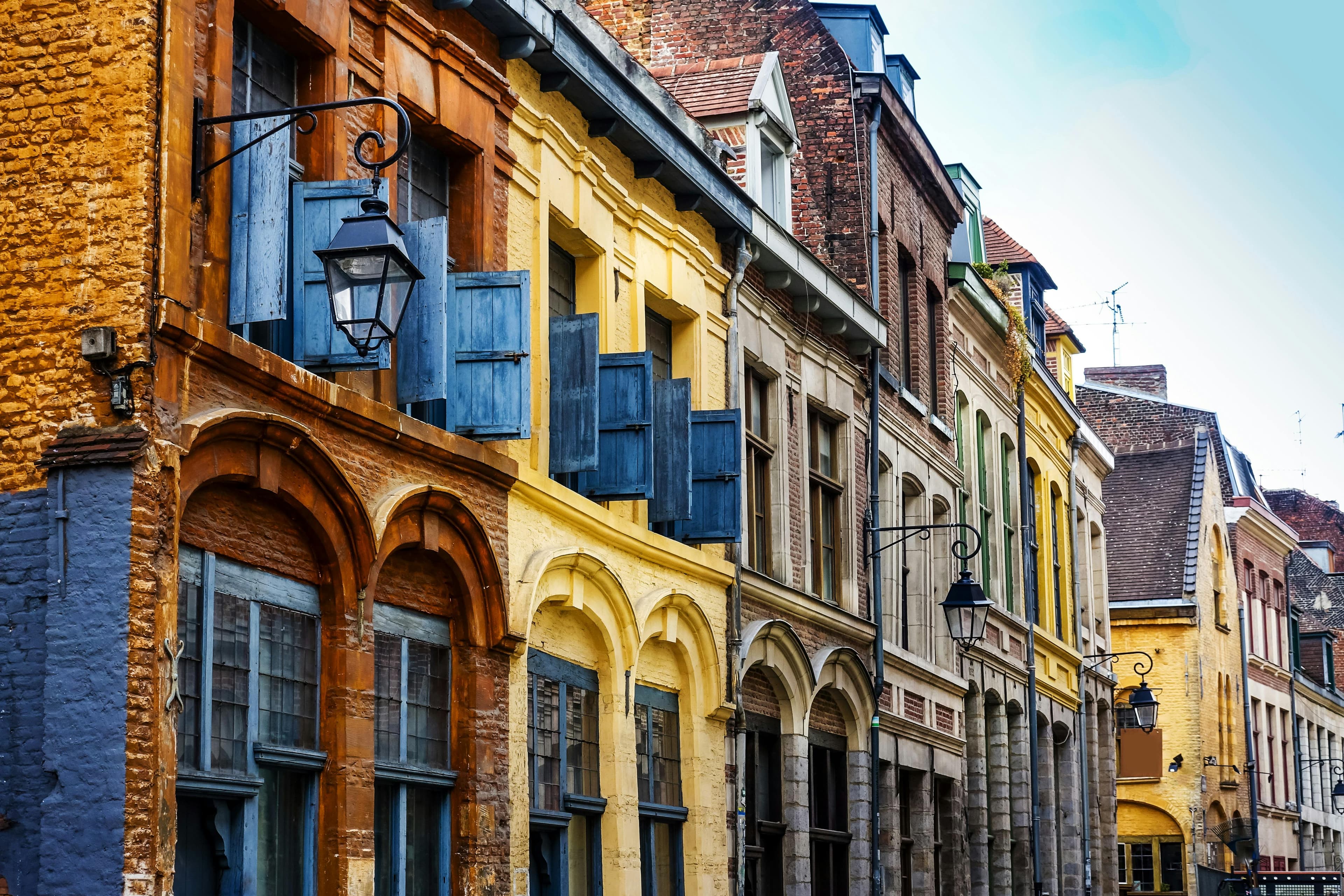 Lille city view