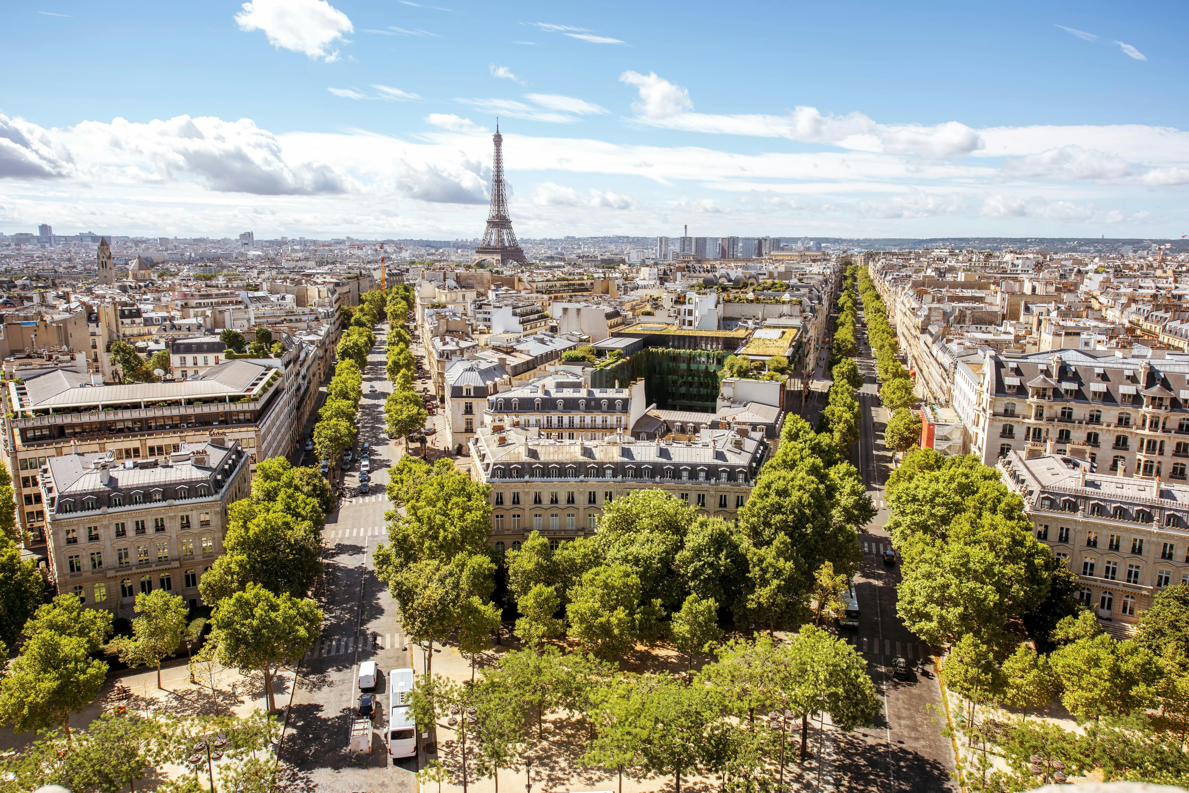 Paris city view