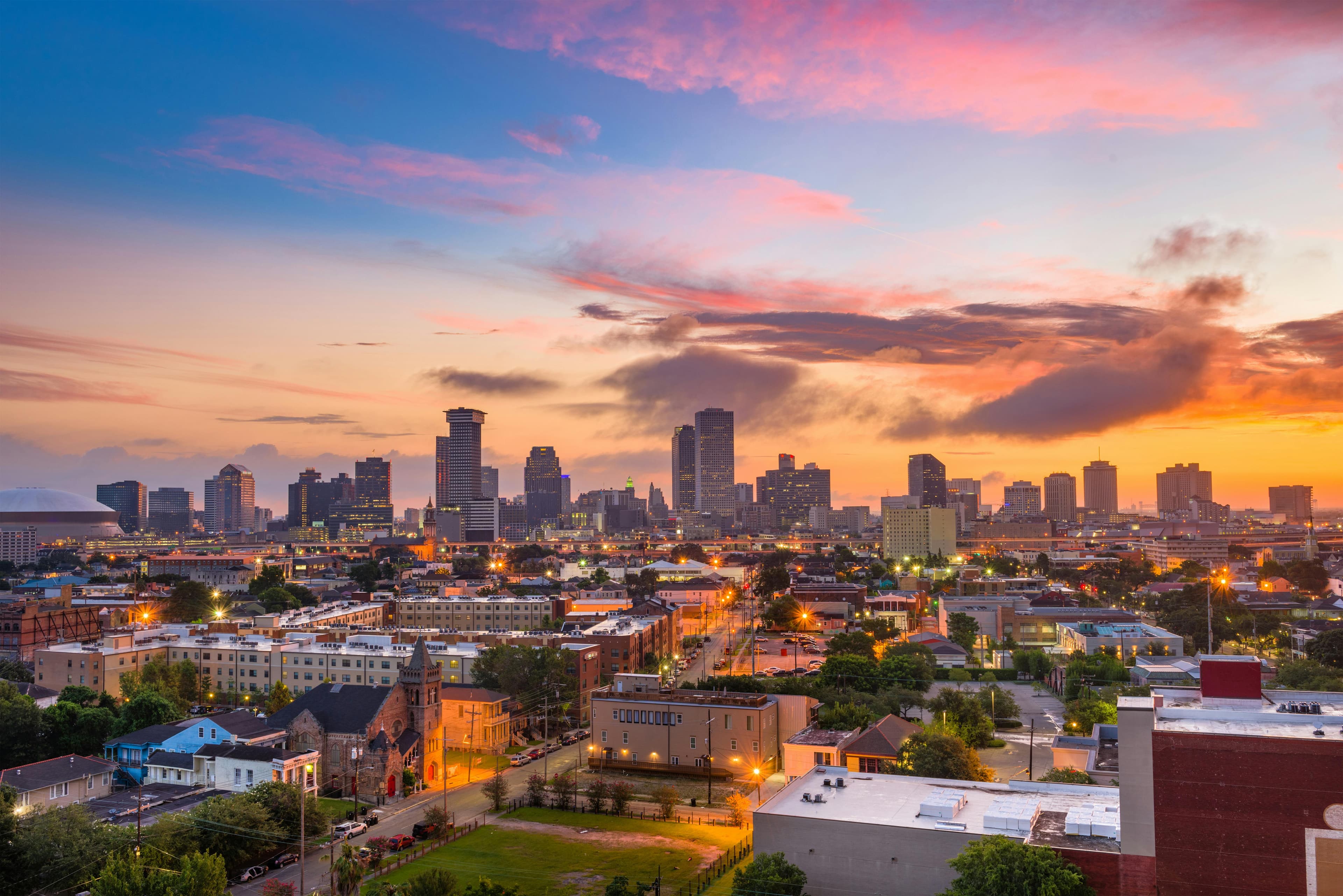 New Orleans city view