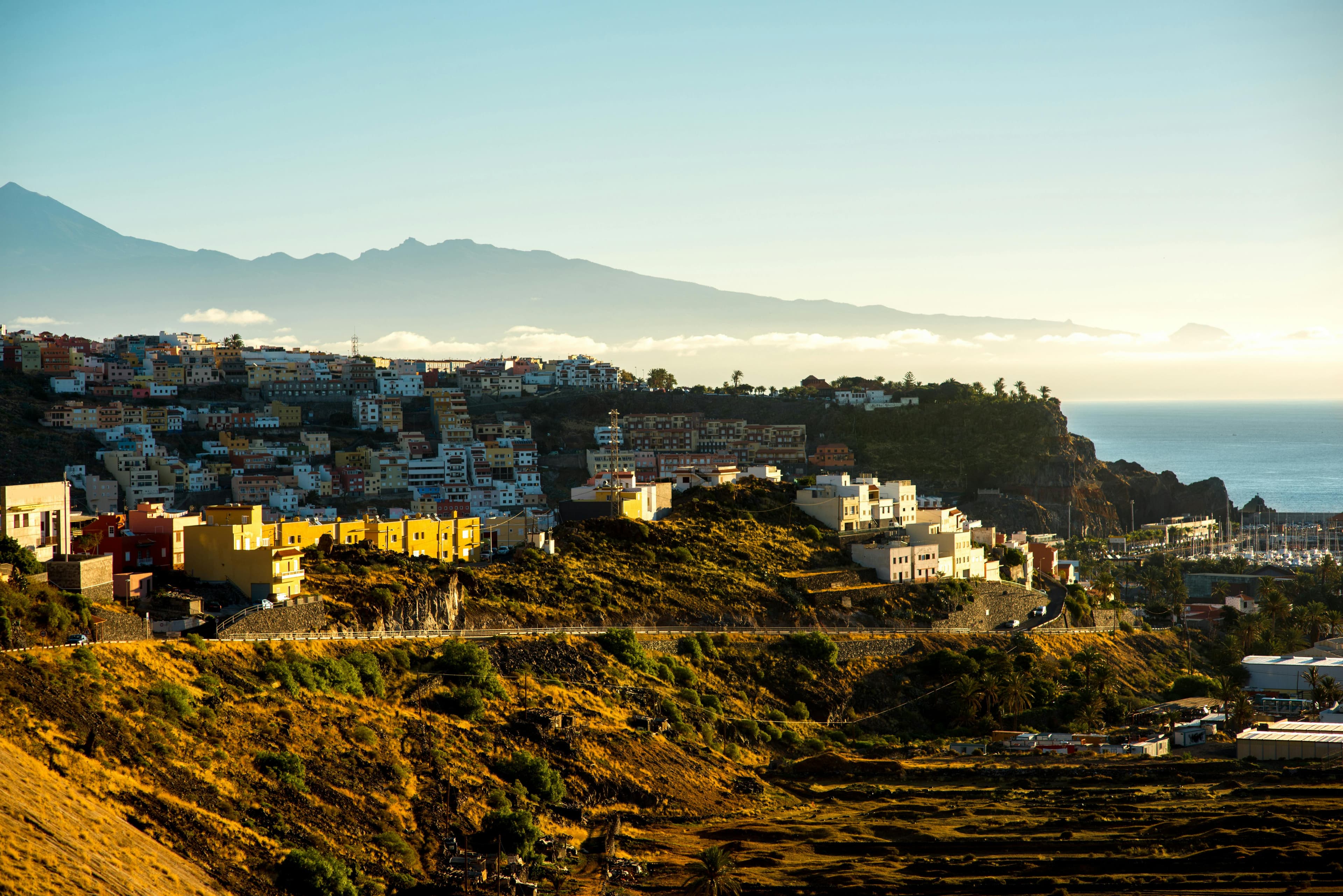 La Gomera city view