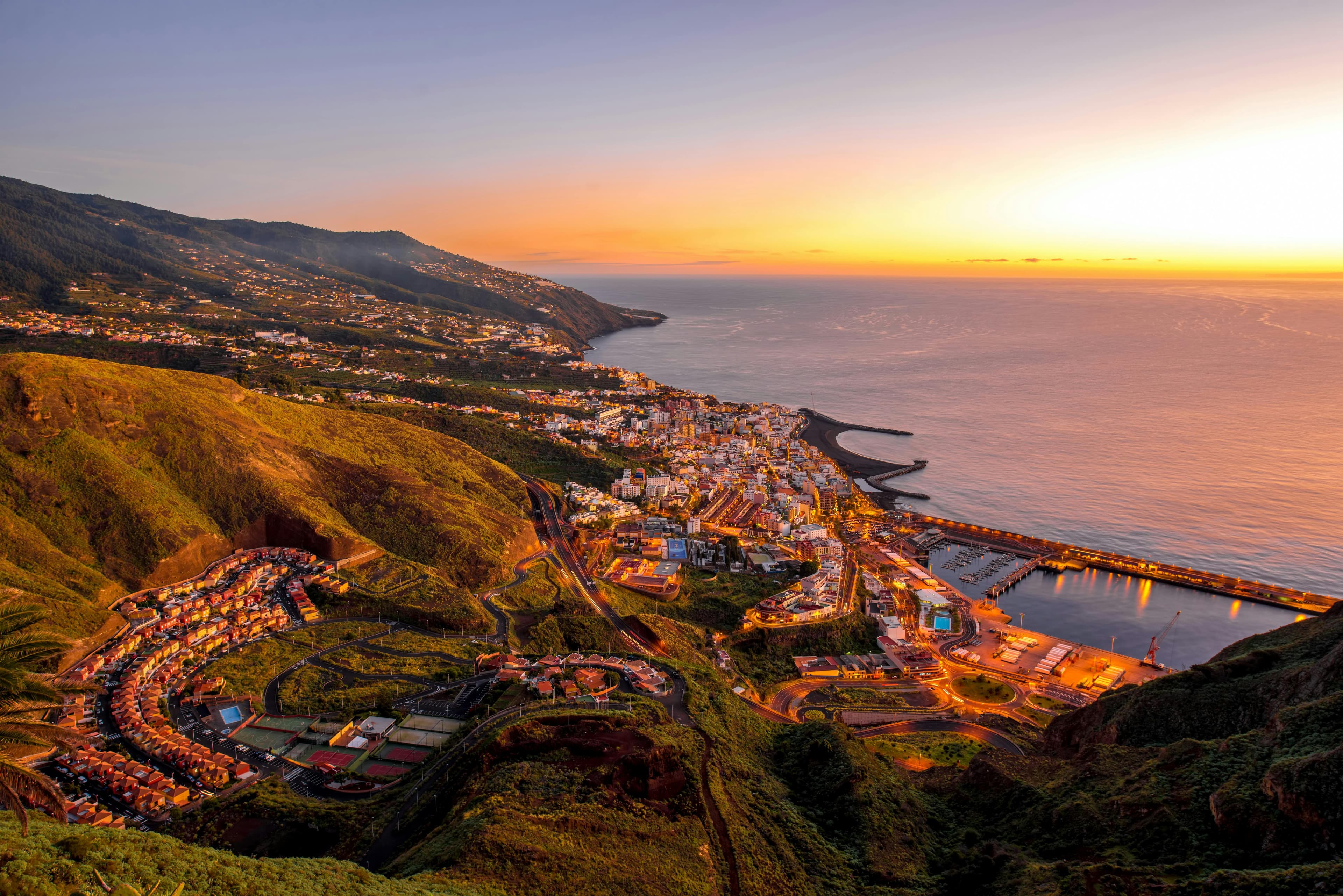 La Palma city view