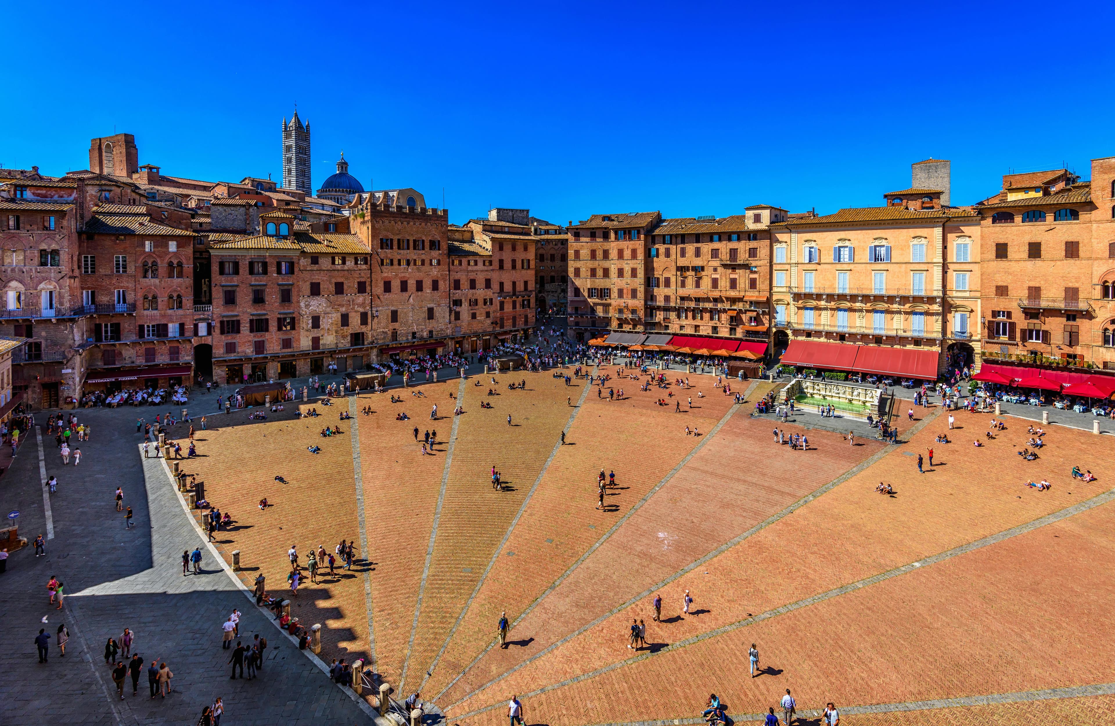 Siena city view