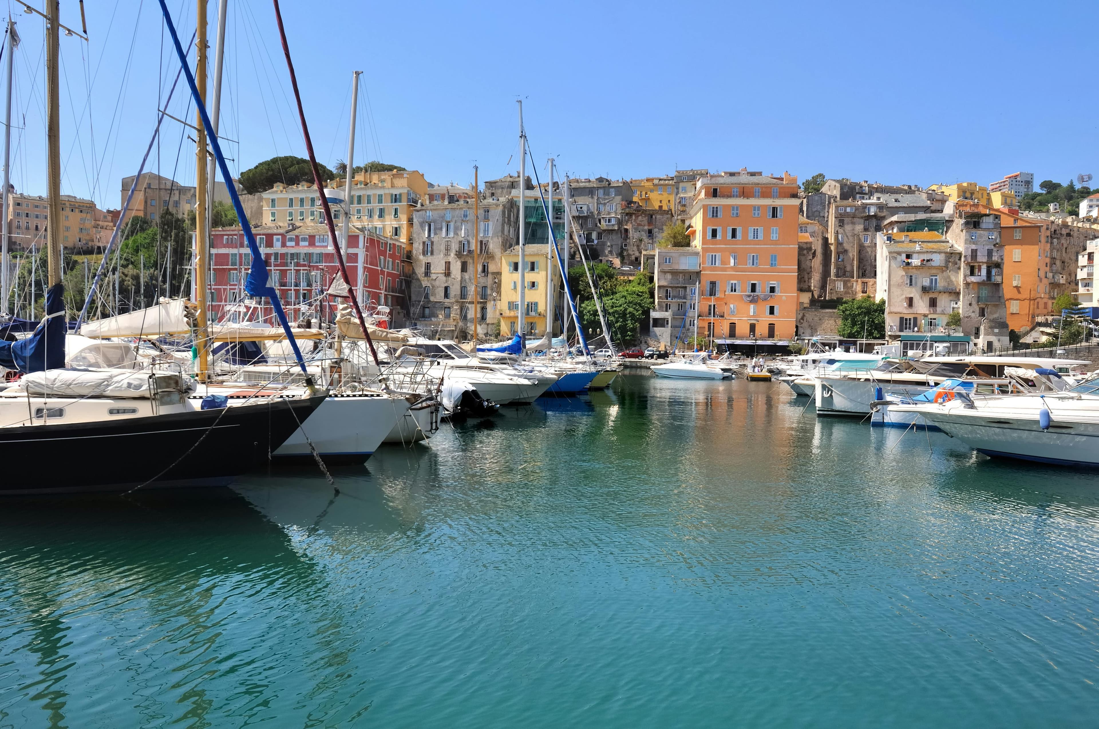 Bastia city view