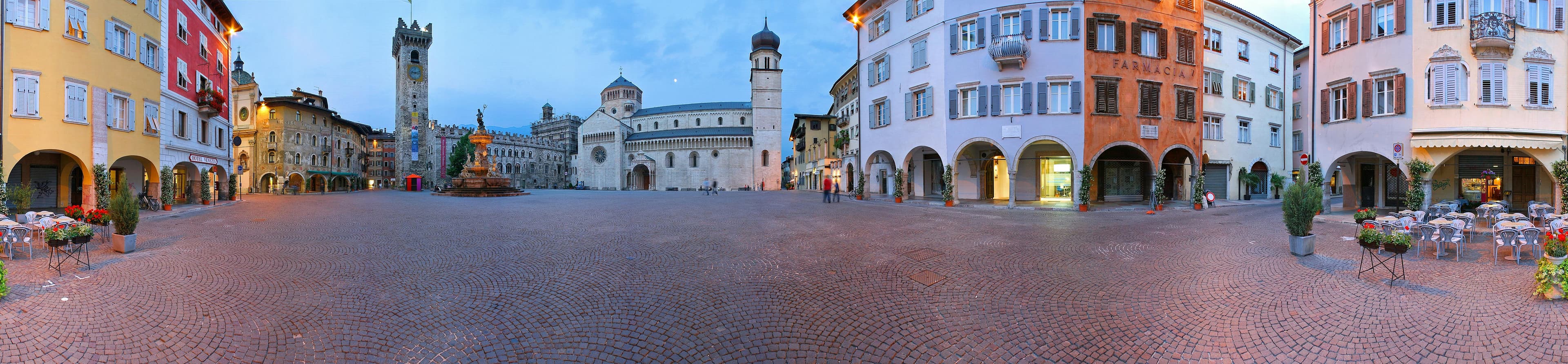 Trento city view