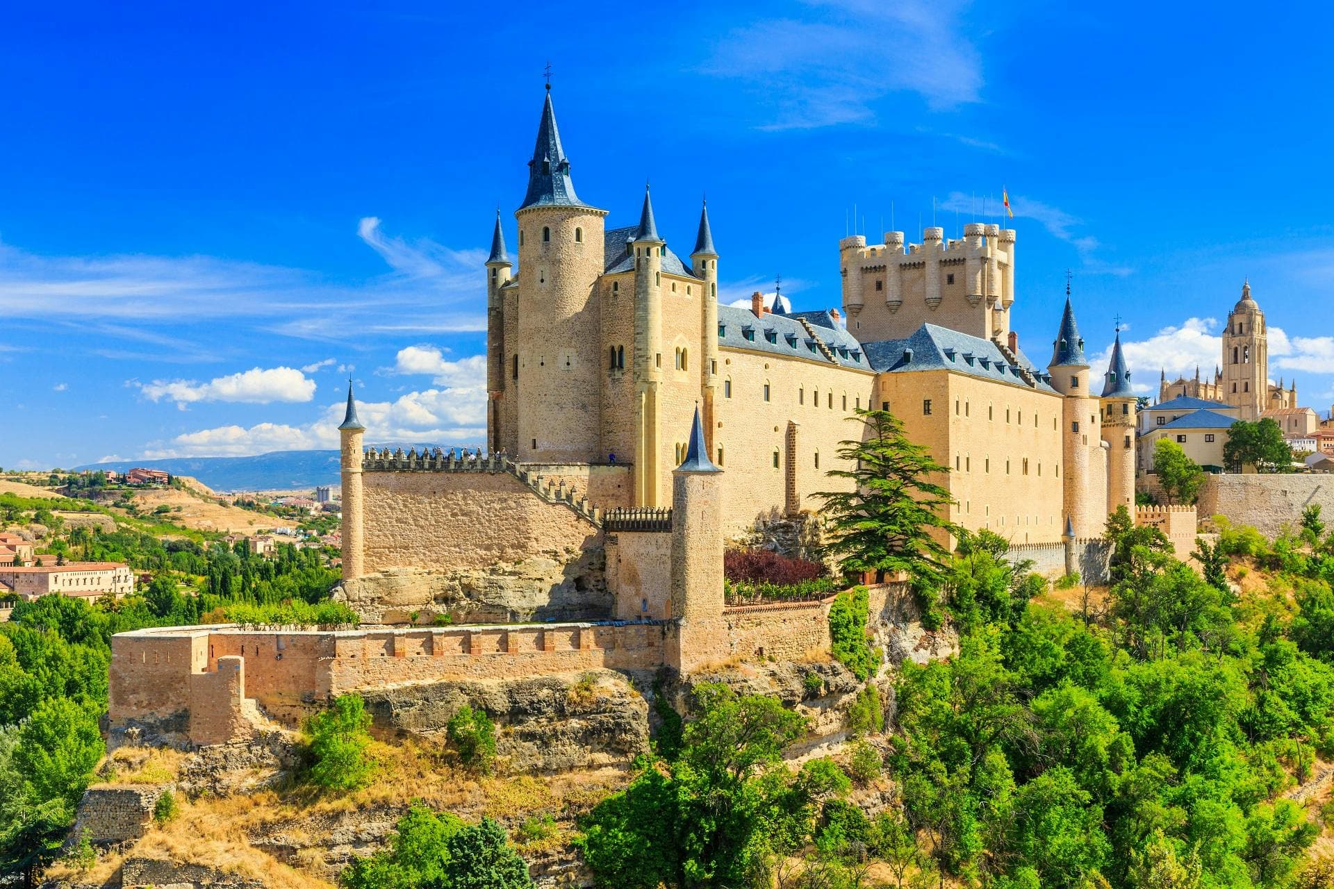 Segovia city view