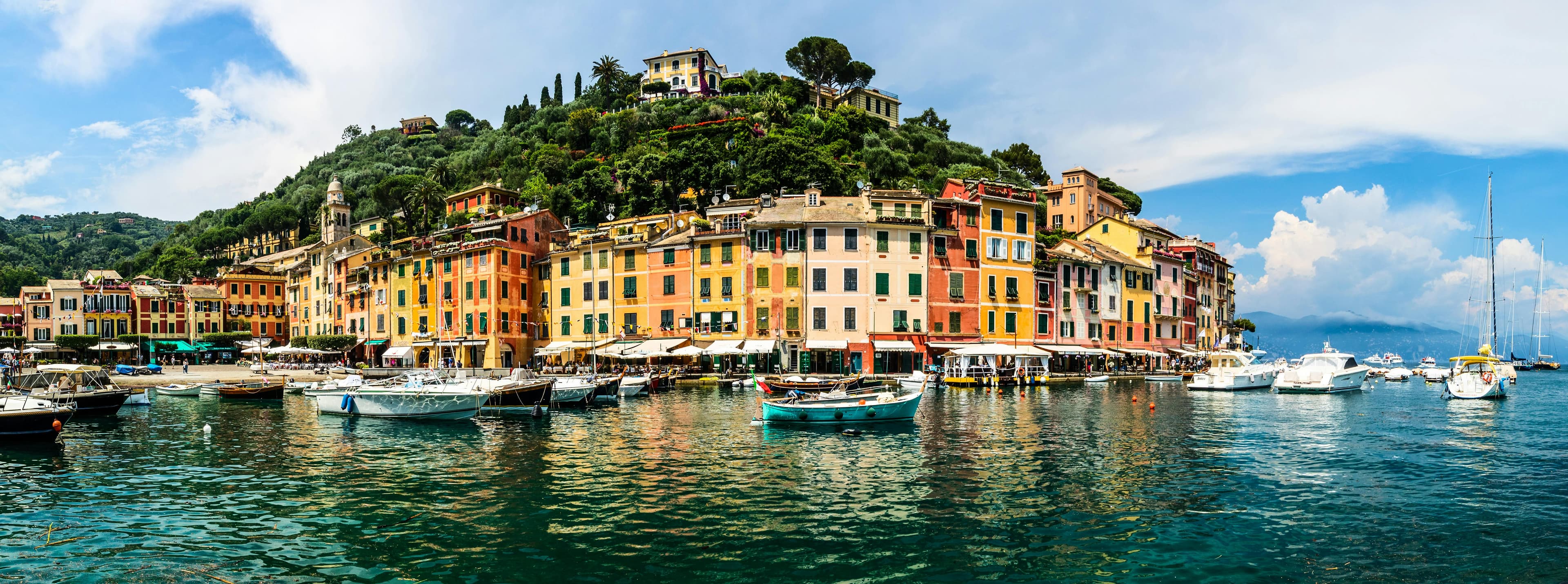 Portofino city view
