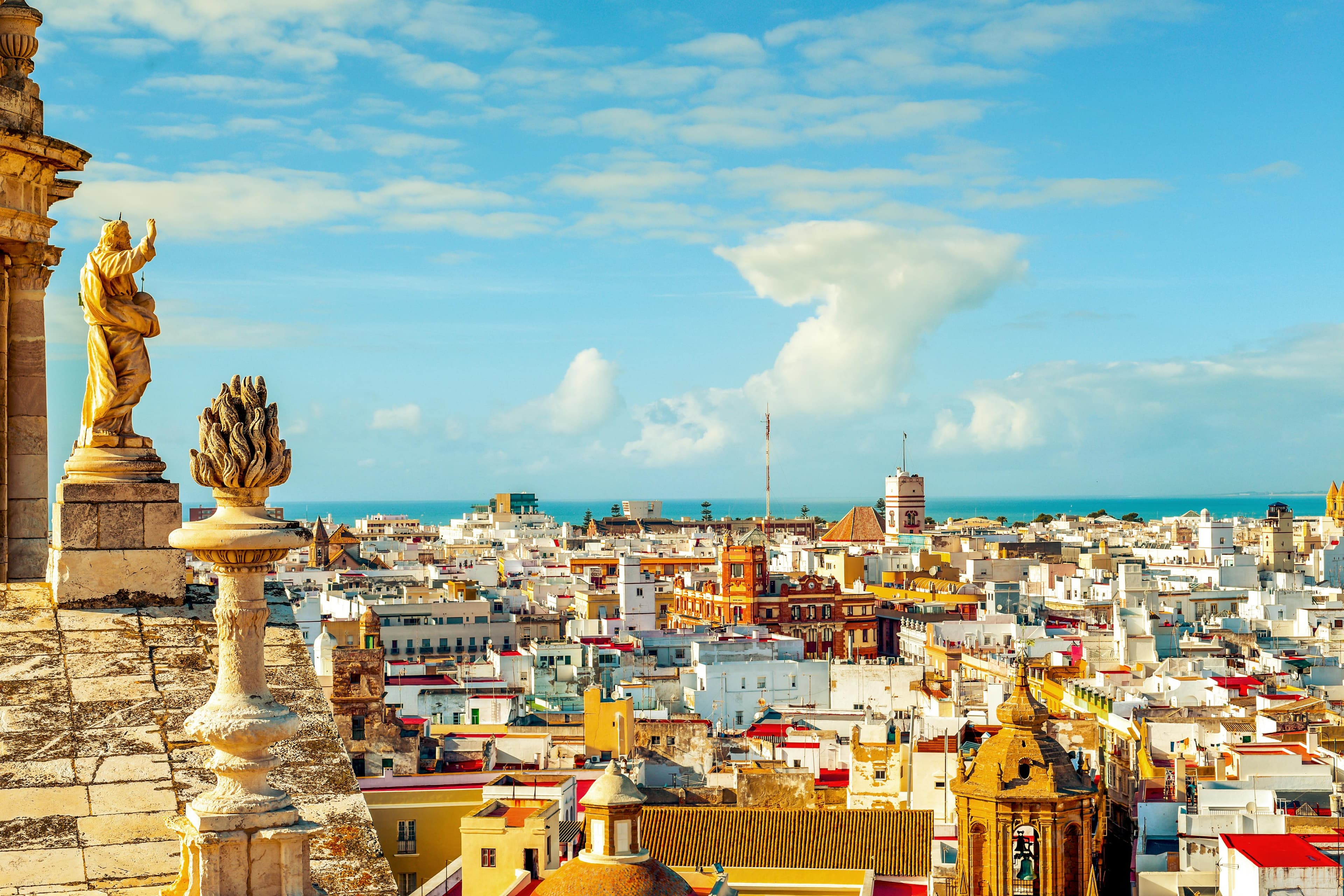 Cádiz city view