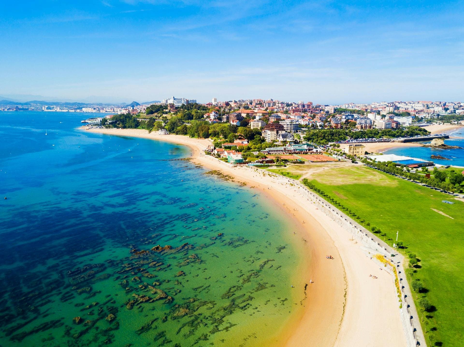 Santander city view