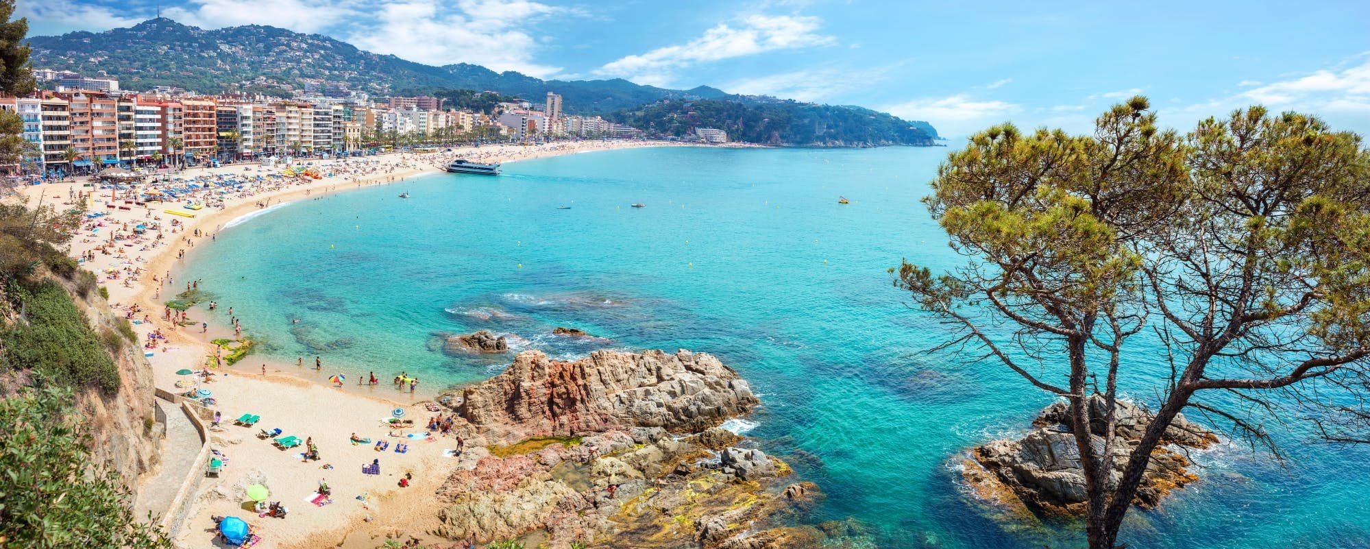Costa Brava city view