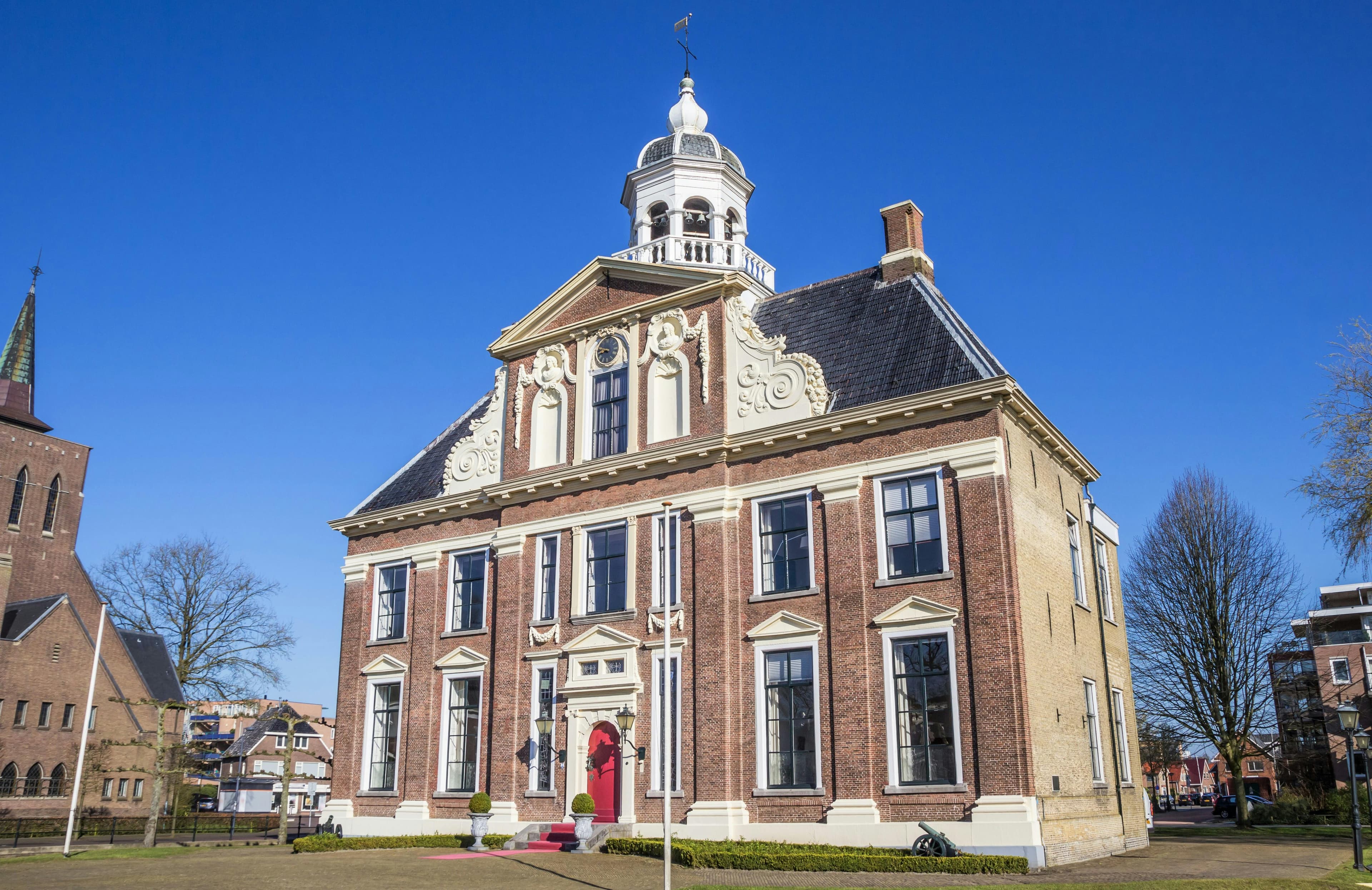 Heerenveen city view