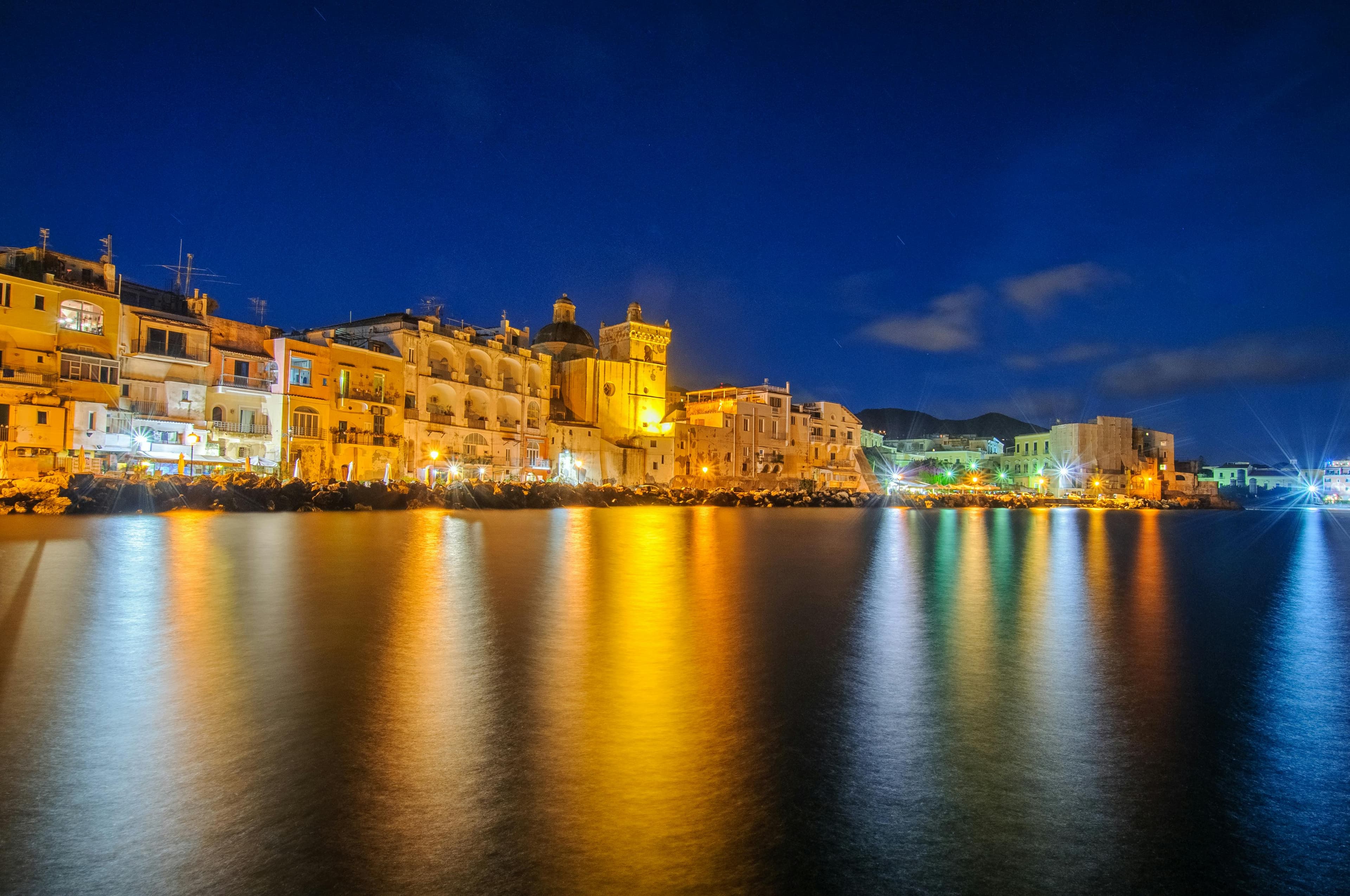 Ischia city view