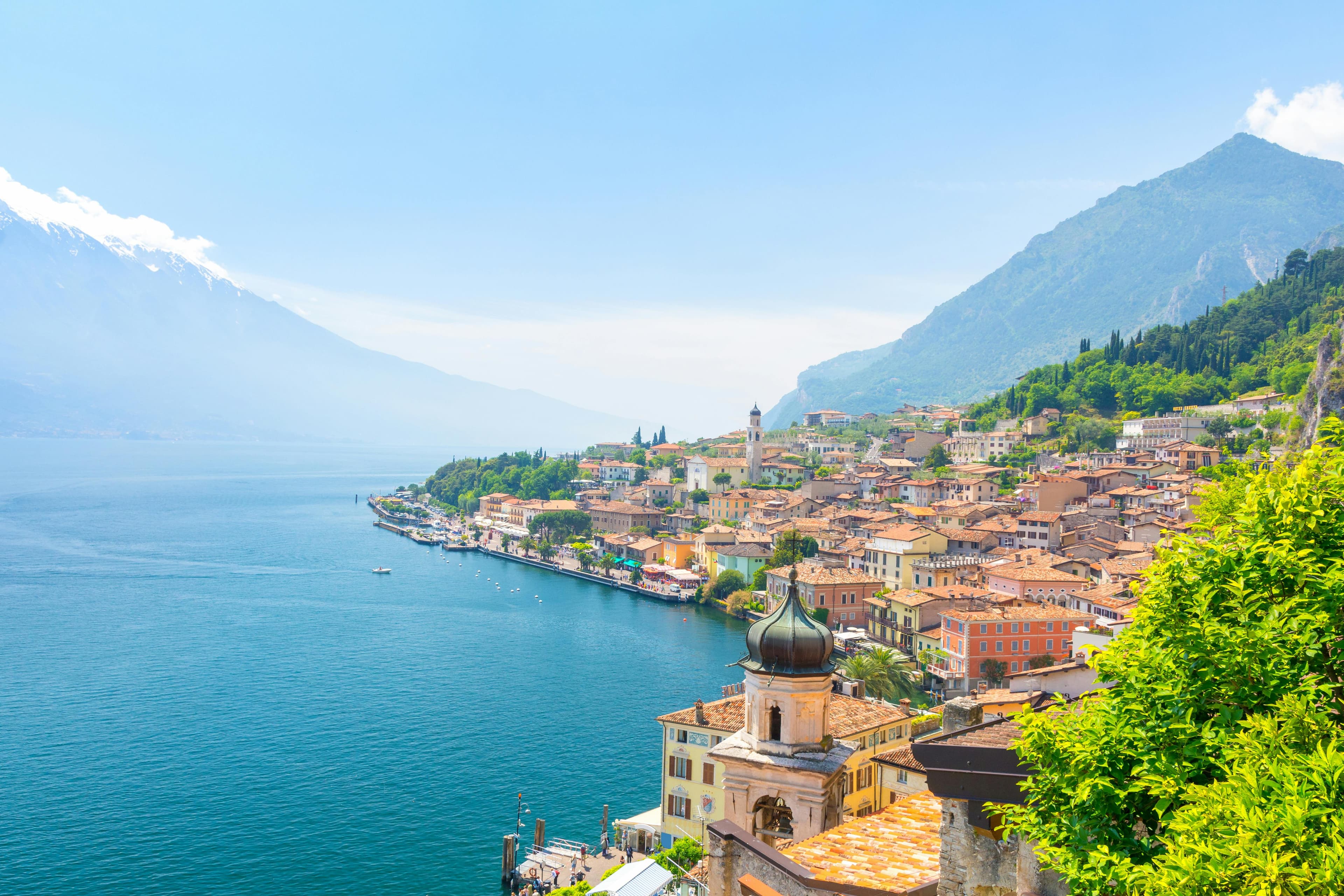 Lake Garda city view
