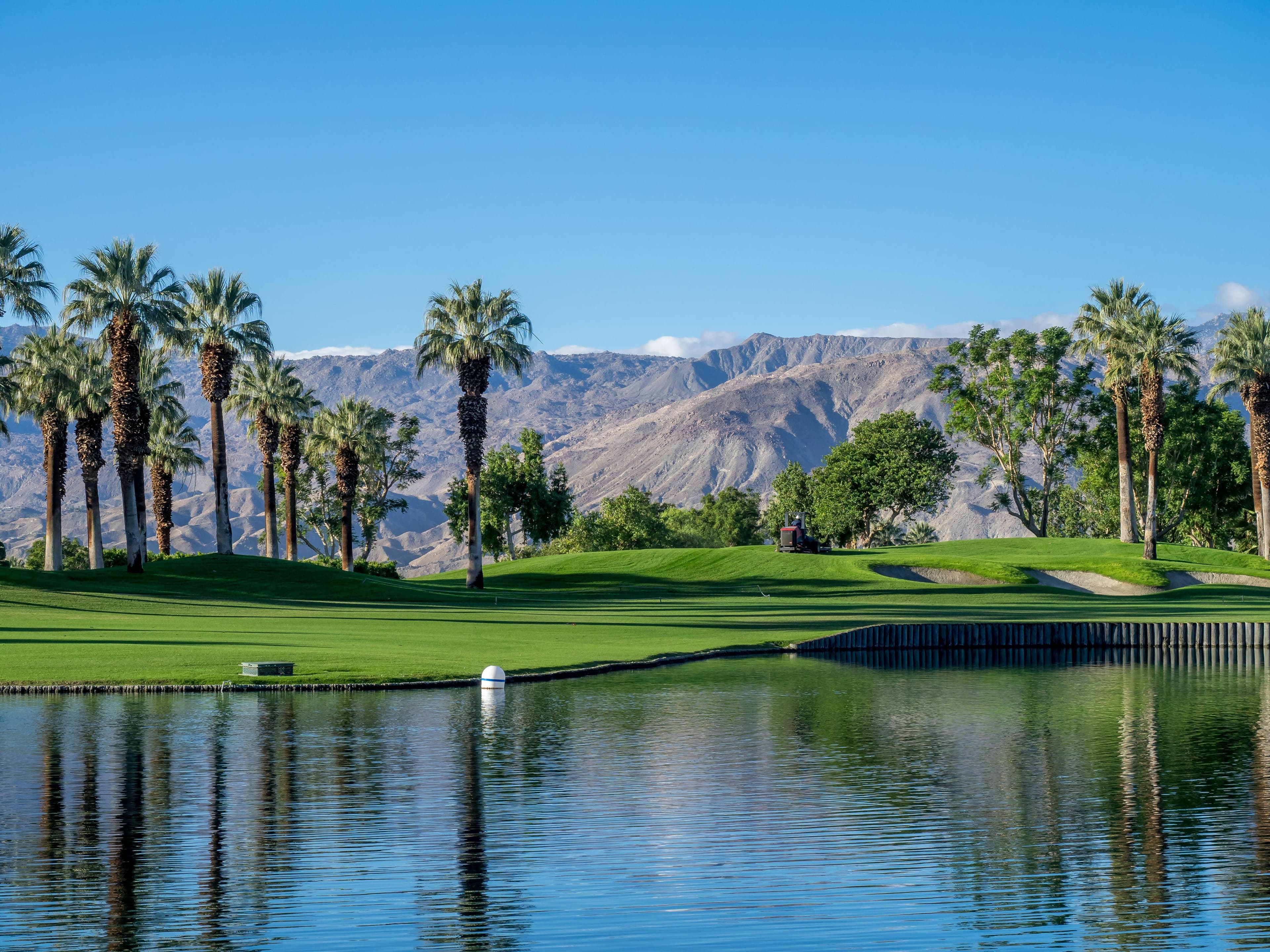 Palm Springs city view