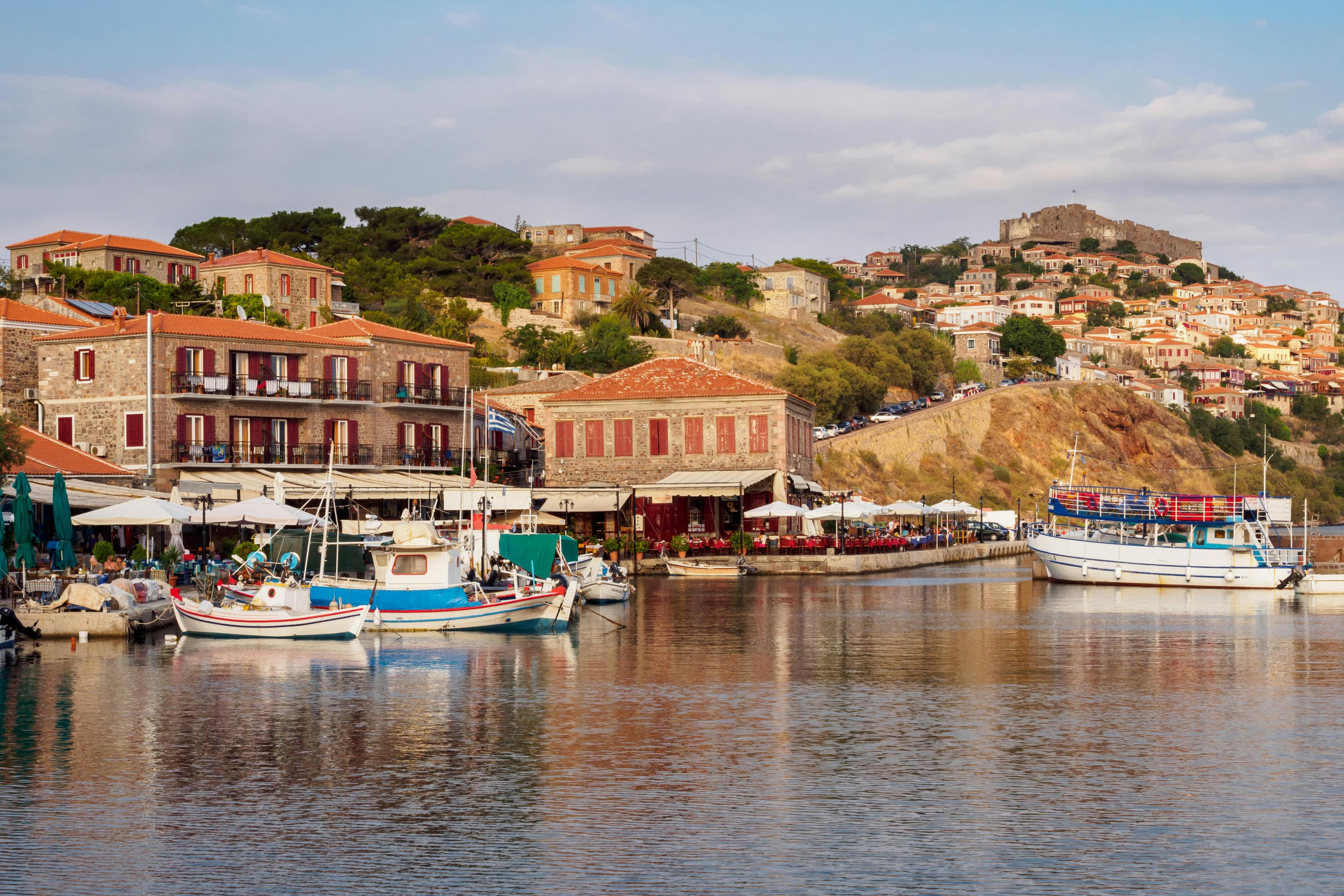 Lesbos city view