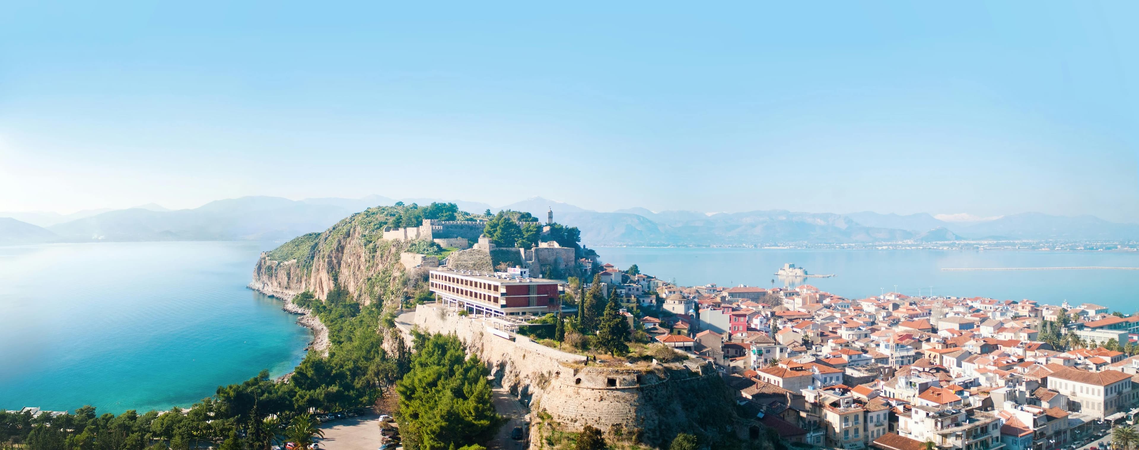 Peloponnesos city view