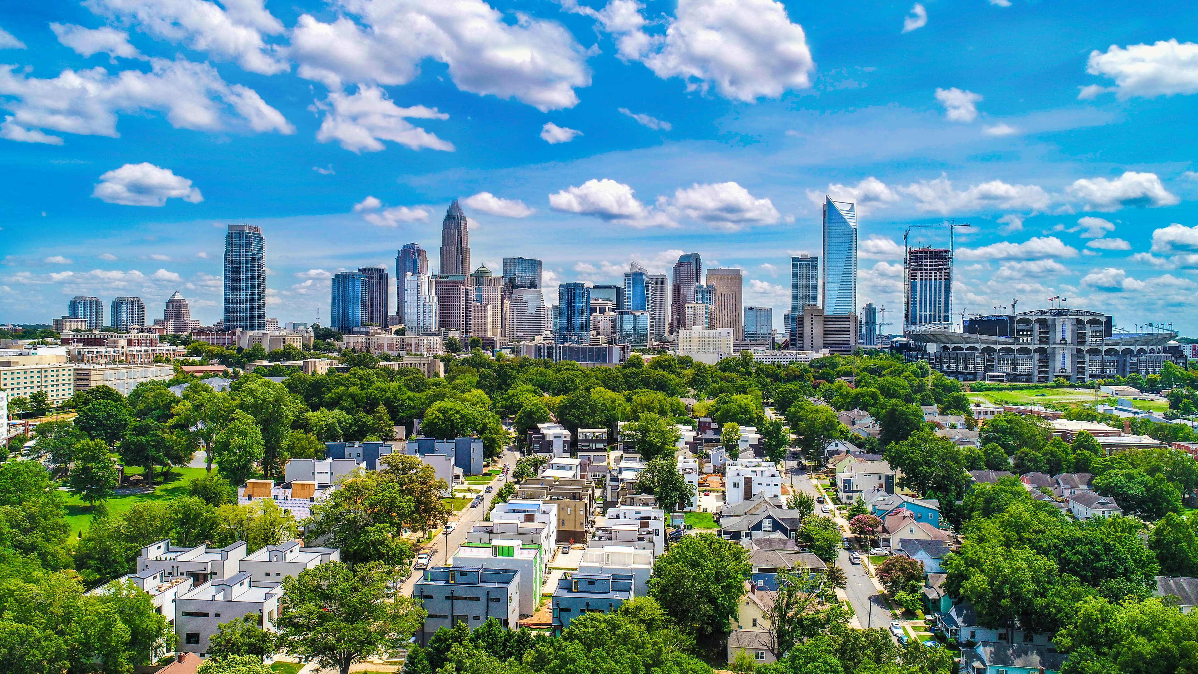 Charlotte city view