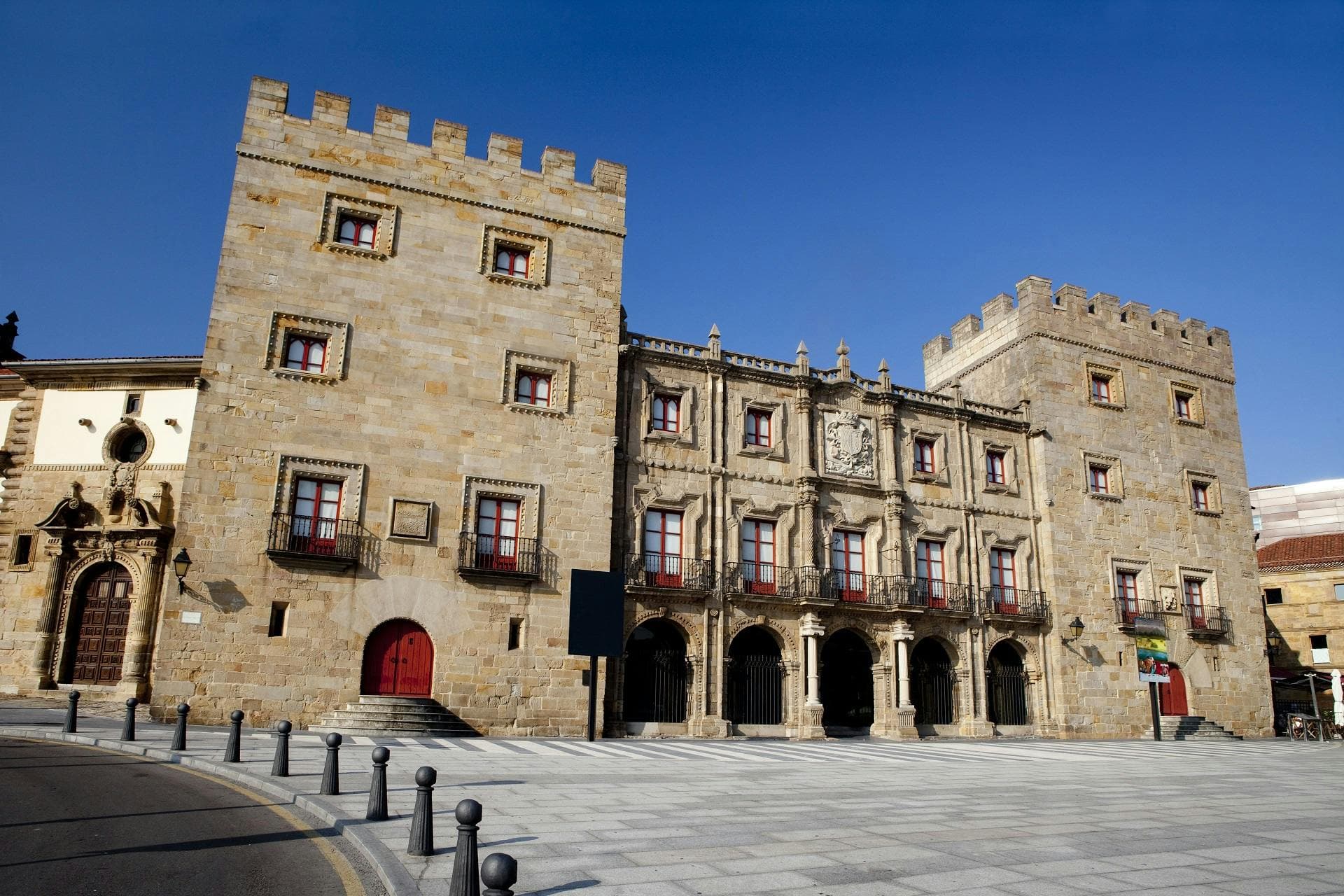 Gijon city view