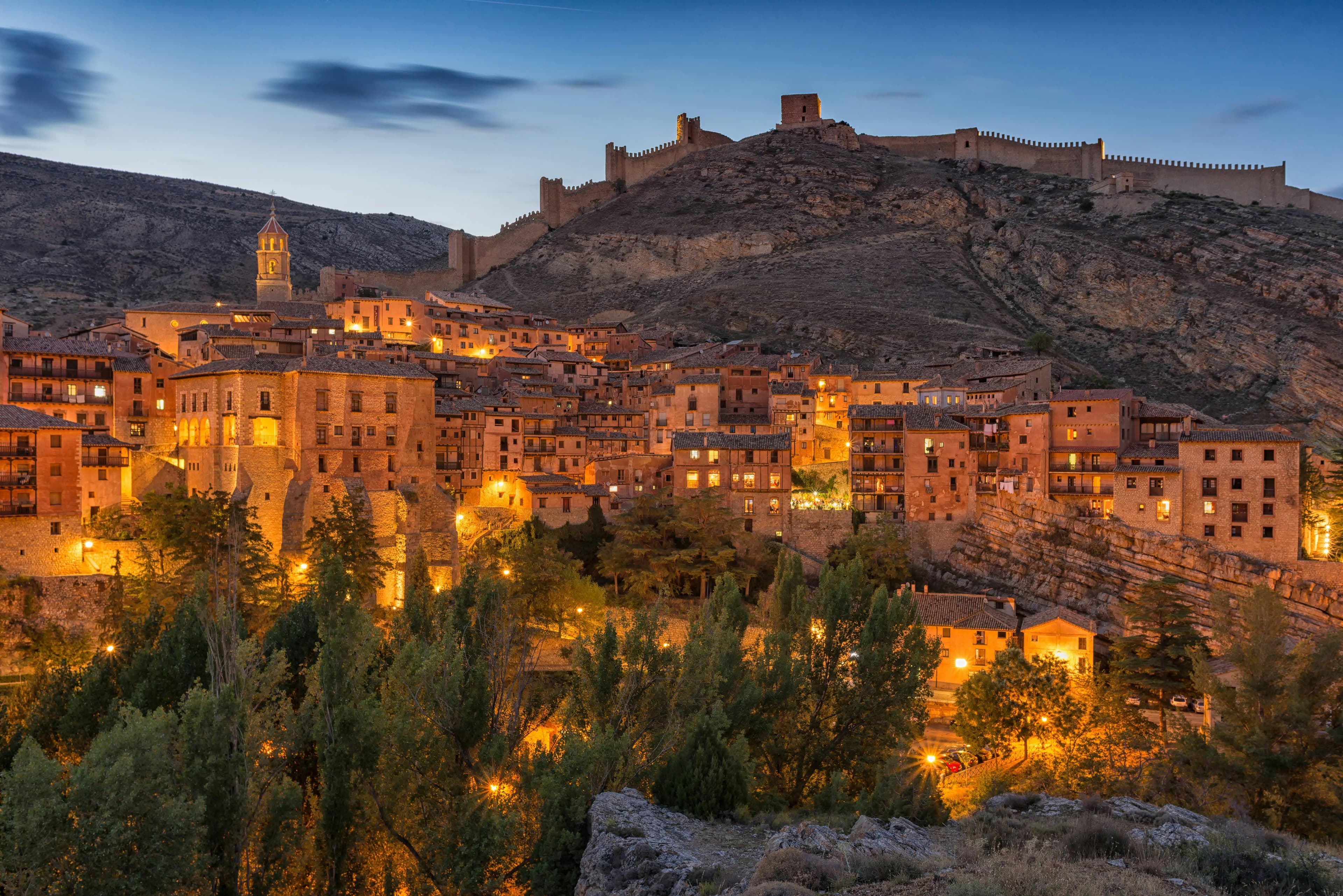 Teruel city view