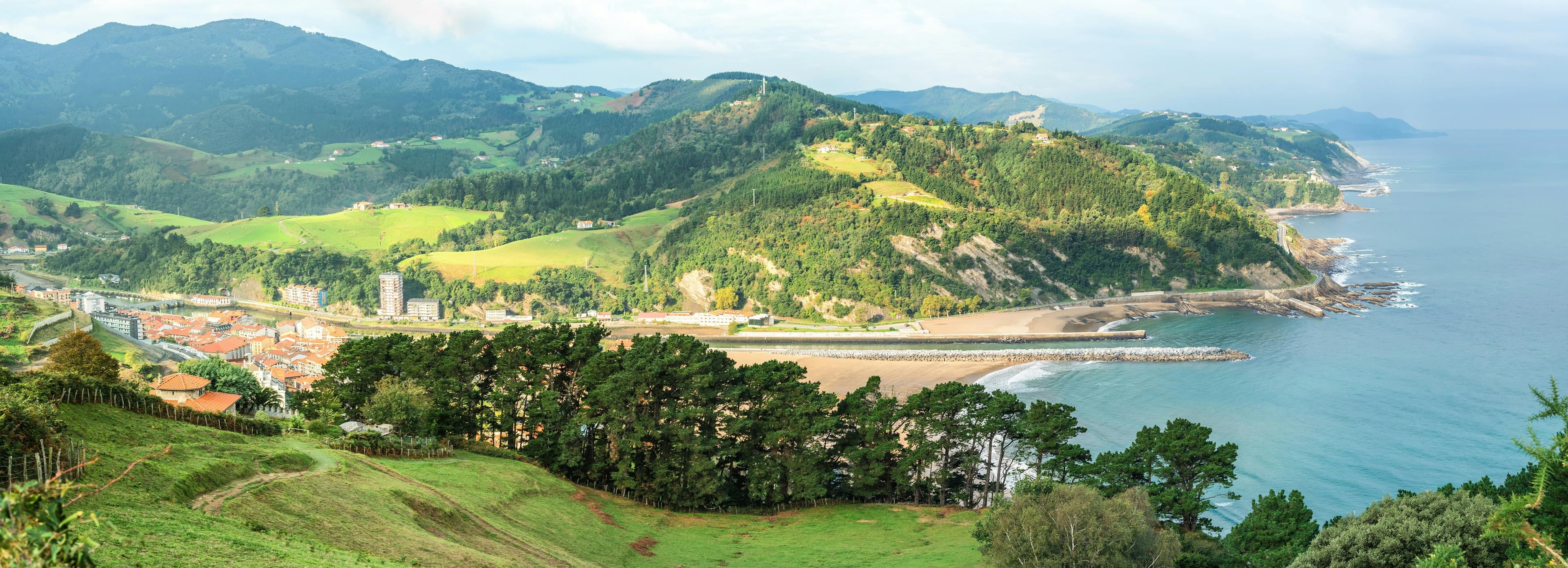Zumaia city view