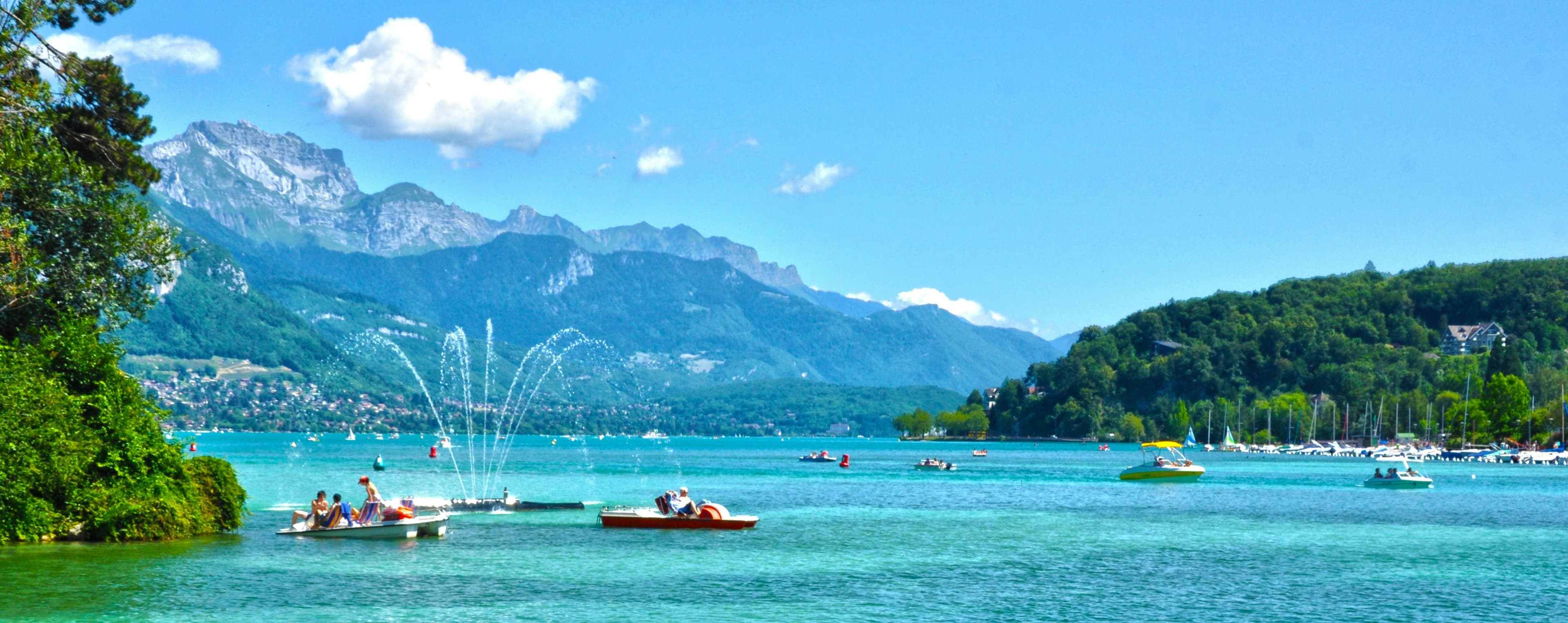 Annecy city view
