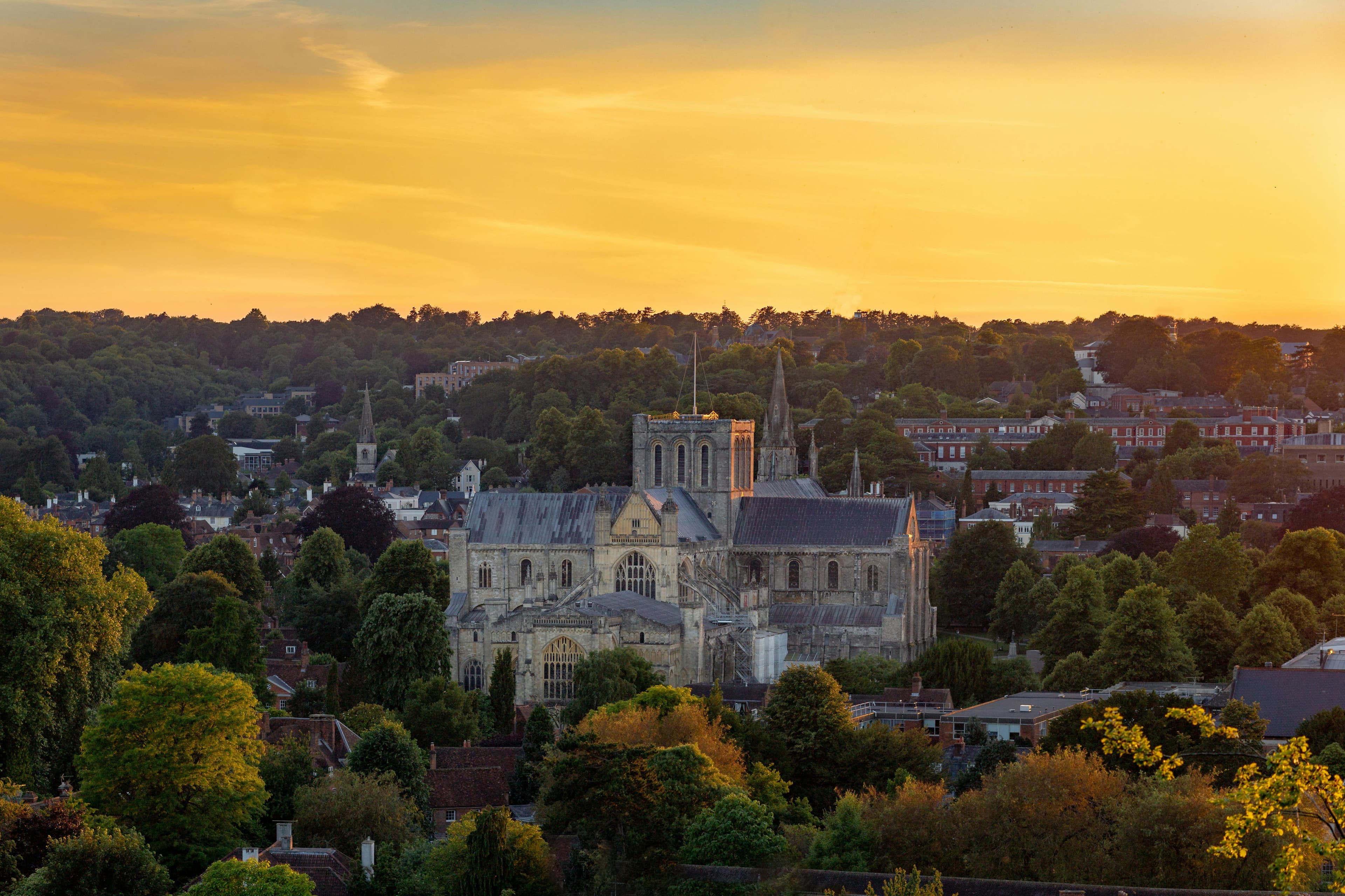 Winchester city view