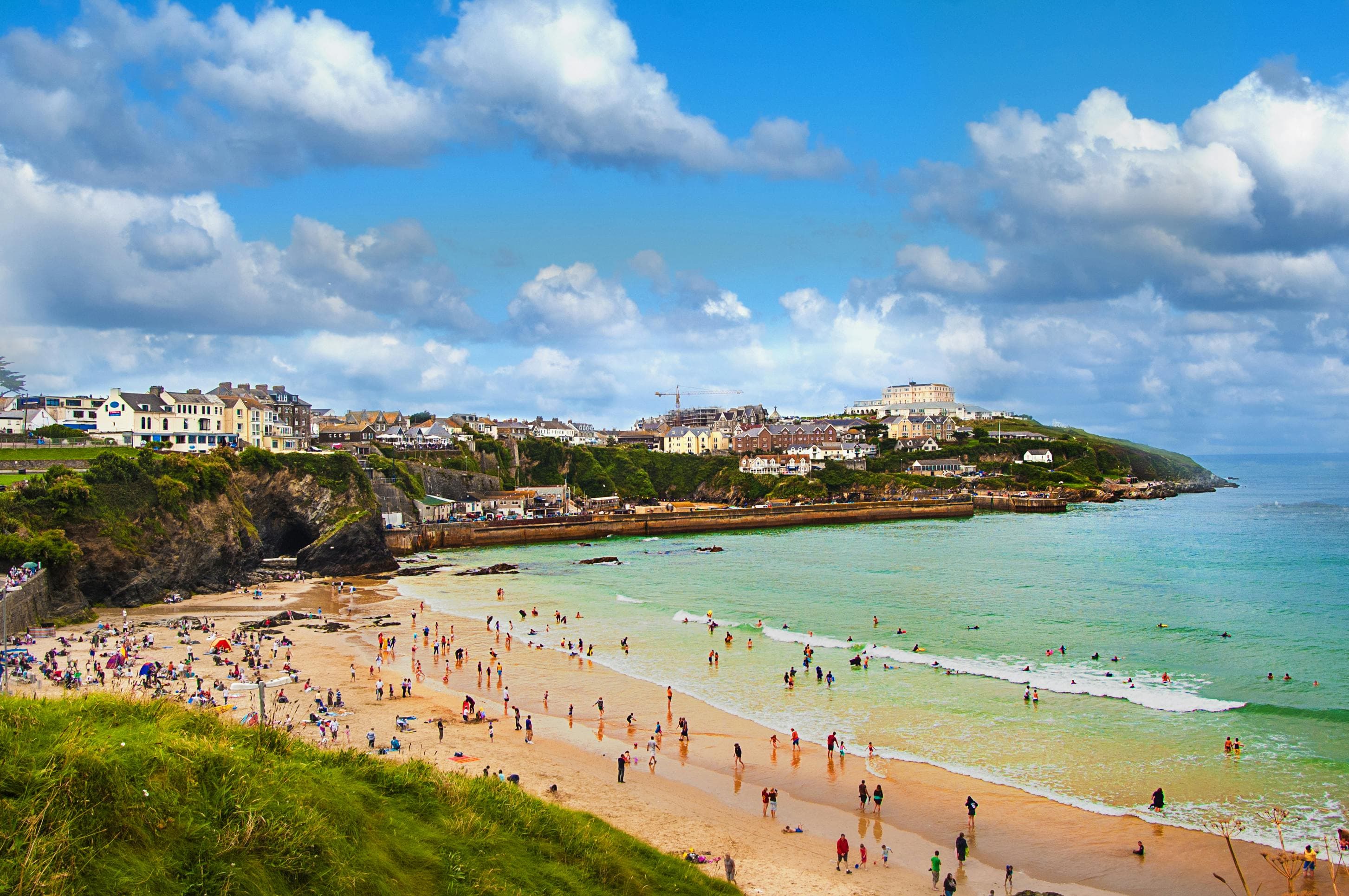 Newquay city view