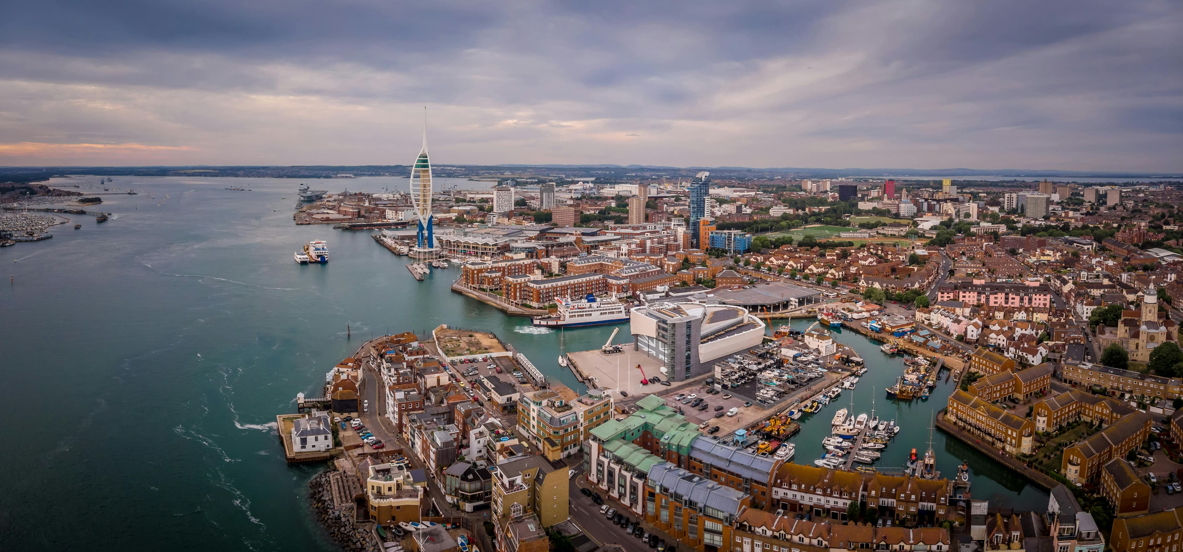 Portsmouth city view