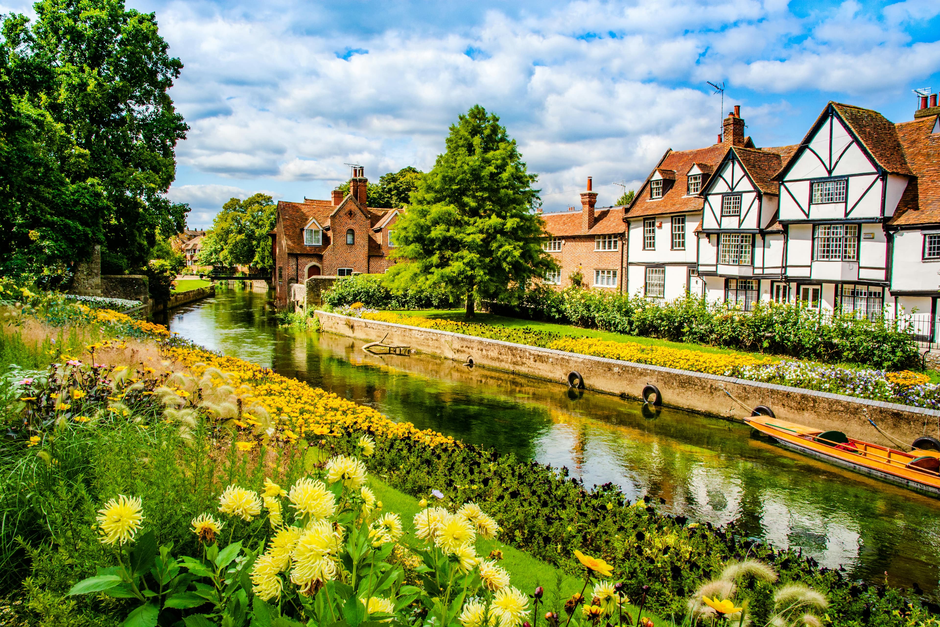 Canterbury city view