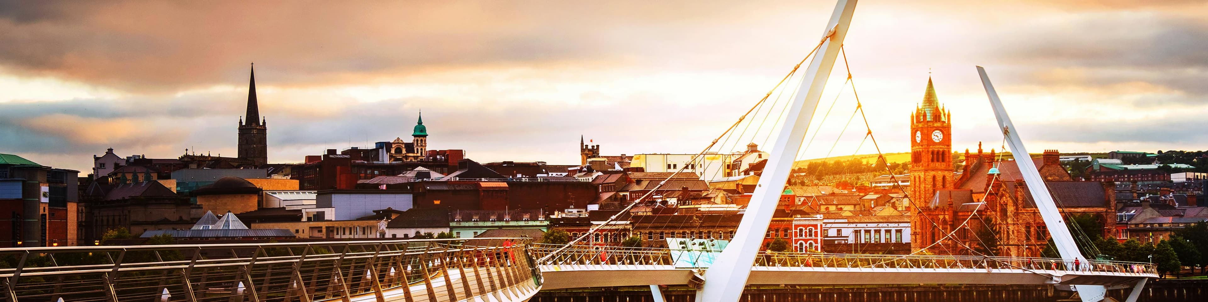 Londonderry city view