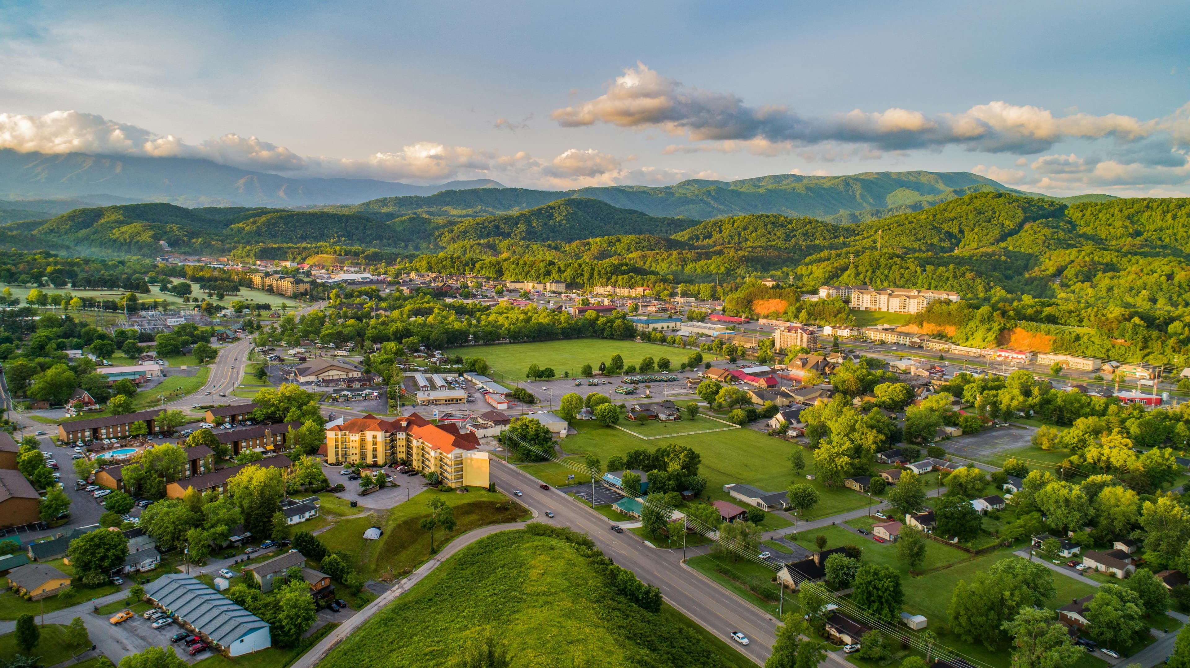 Pigeon Forge city view