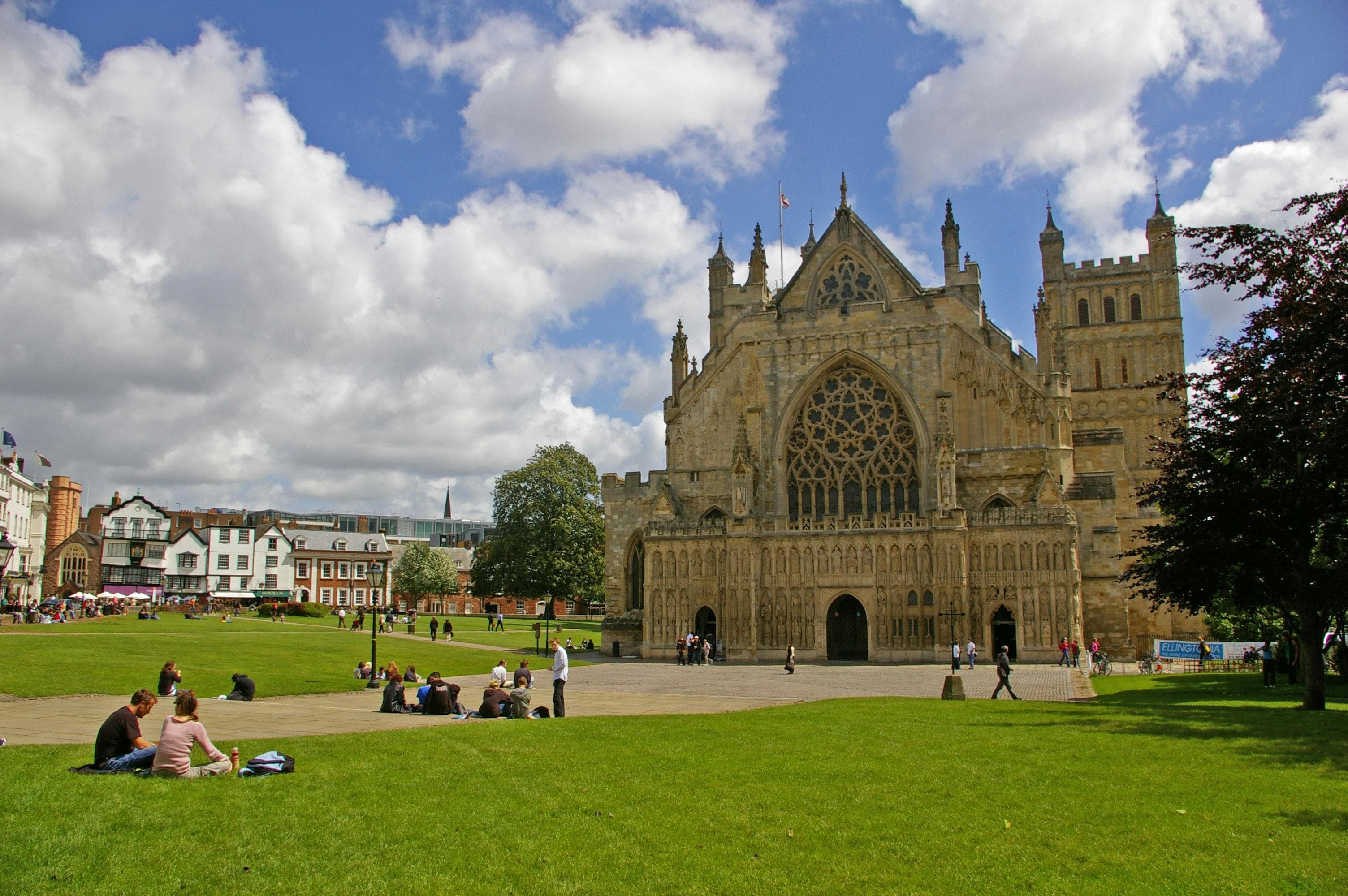 Exeter city view