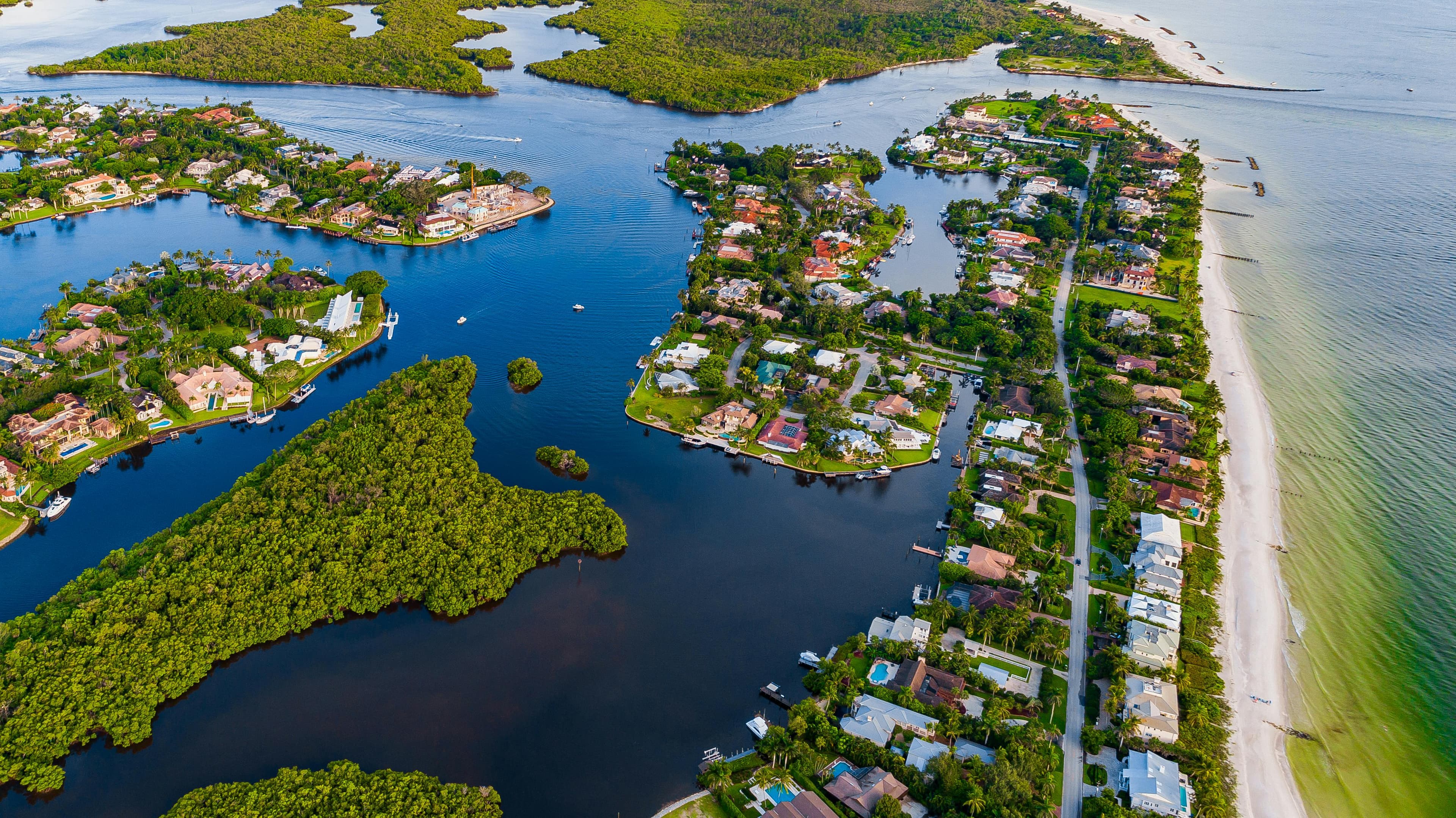 Naples, Florida city view