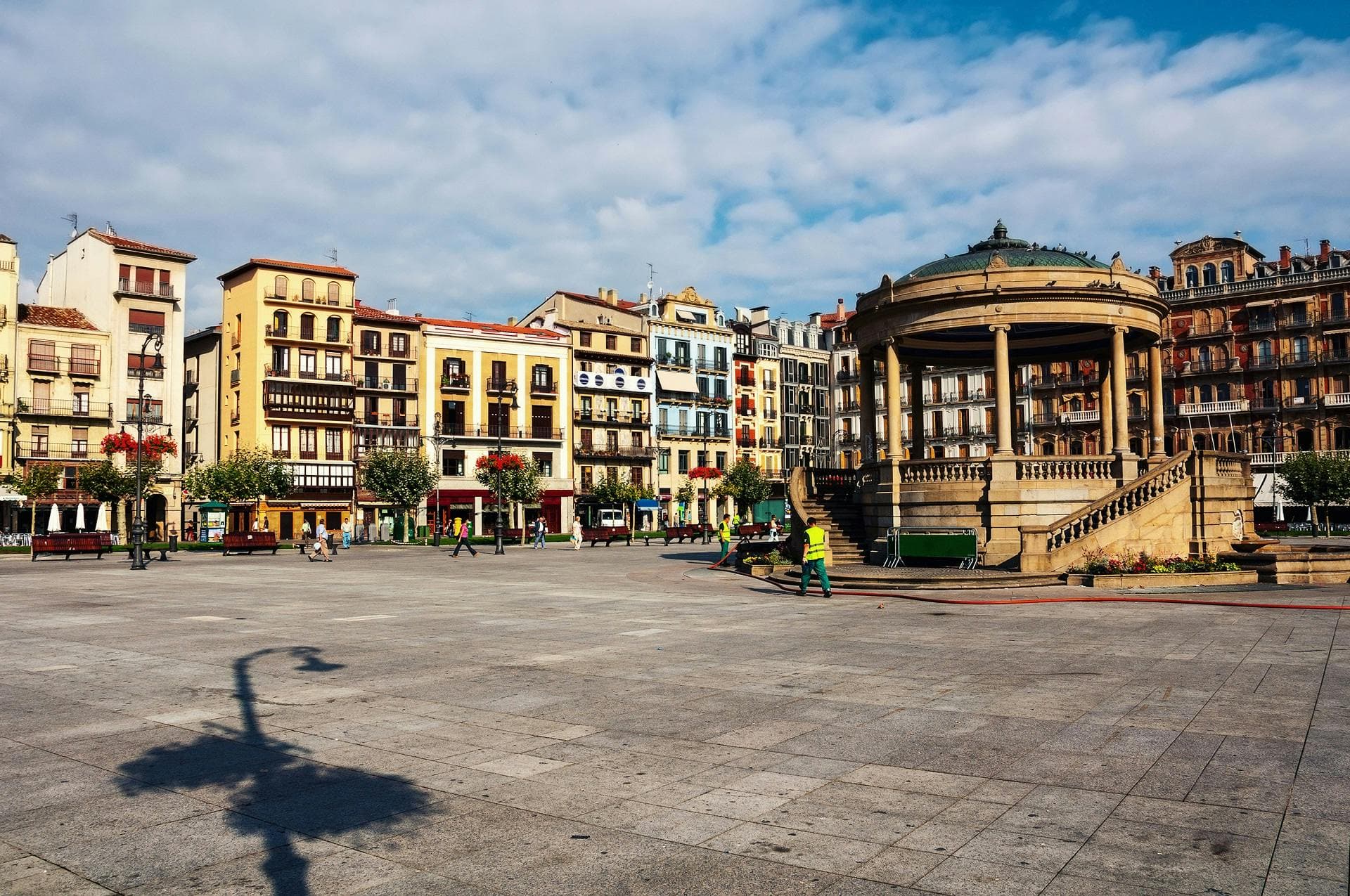 Pamplona city view