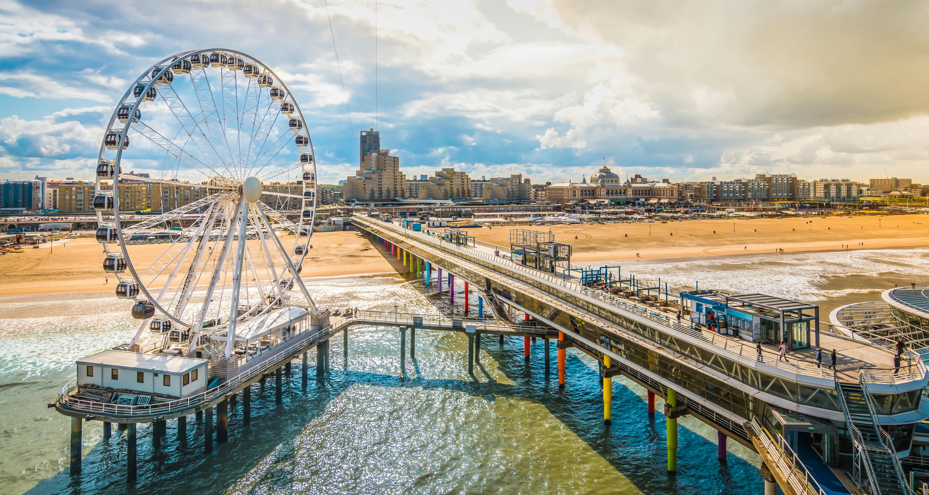 Scheveningen city view
