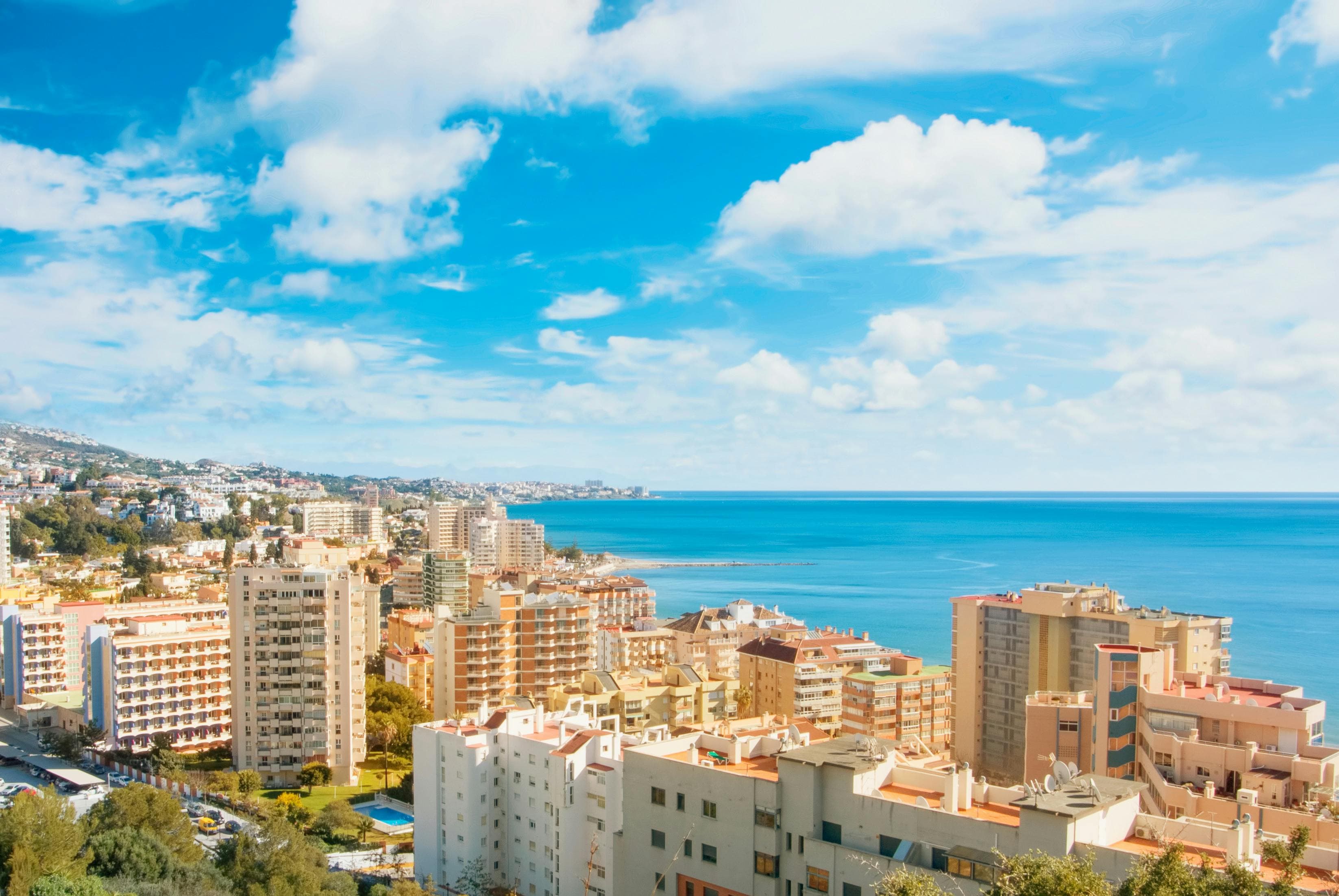 Fuengirola city view