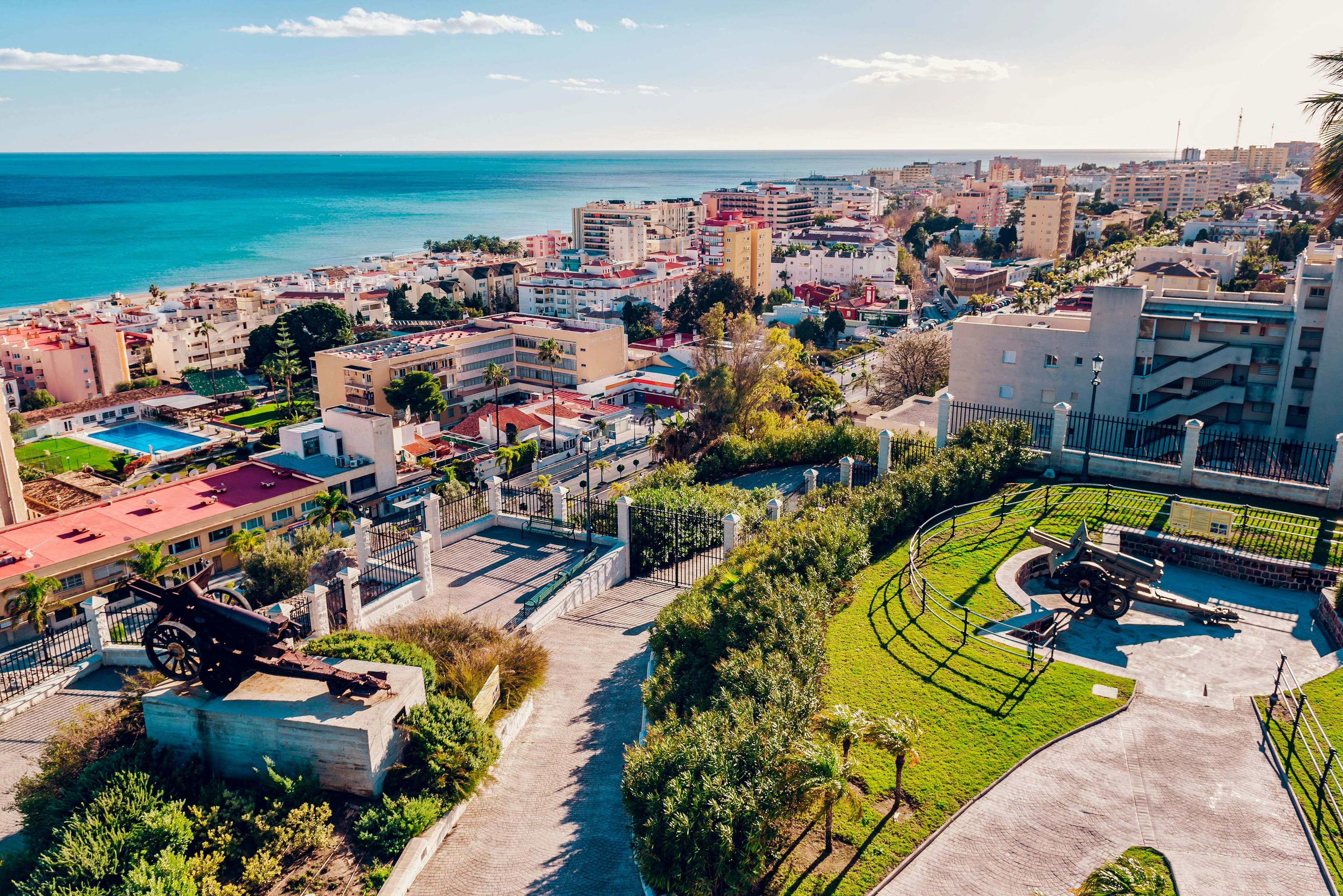 Torremolinos city view