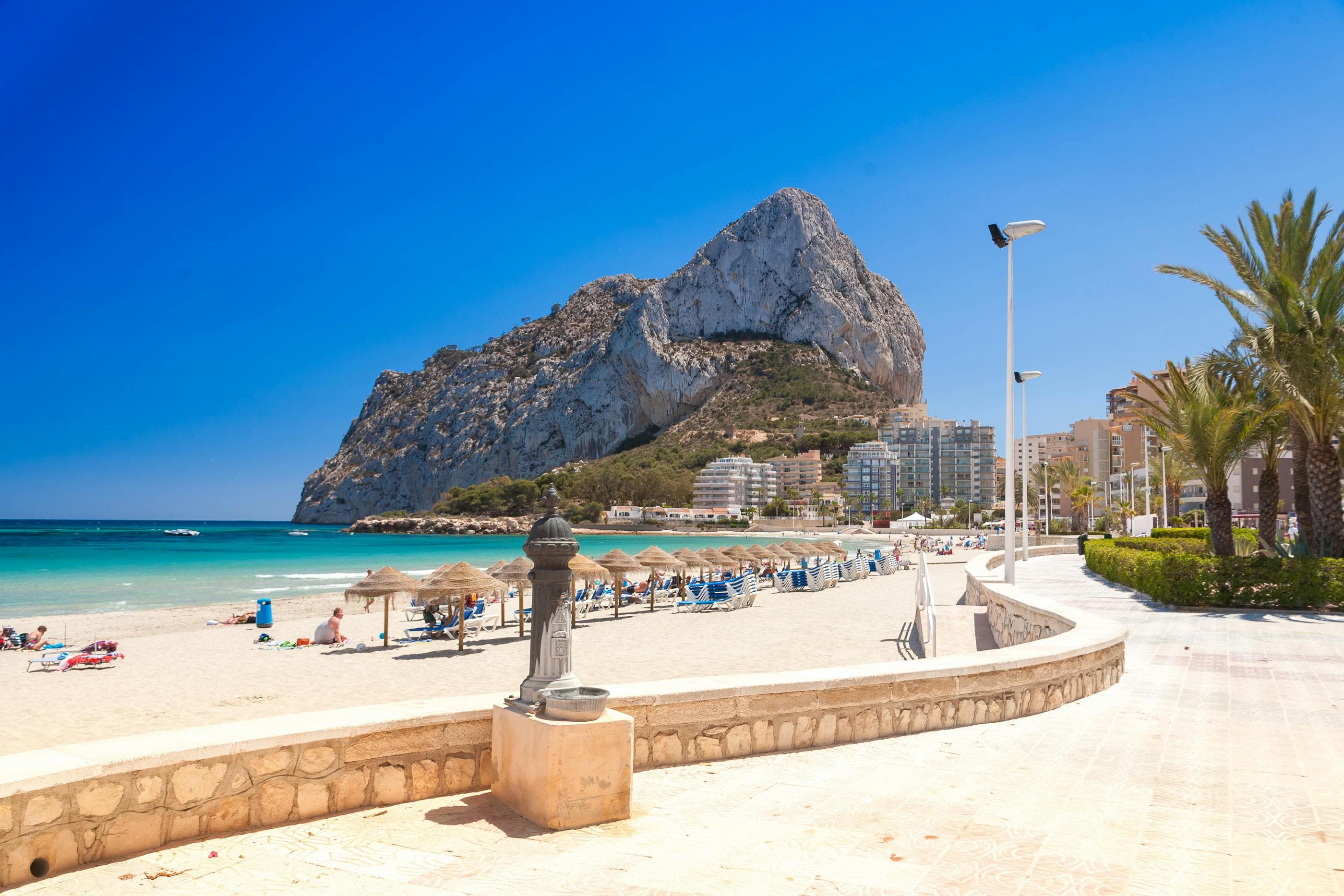 Calpe city view